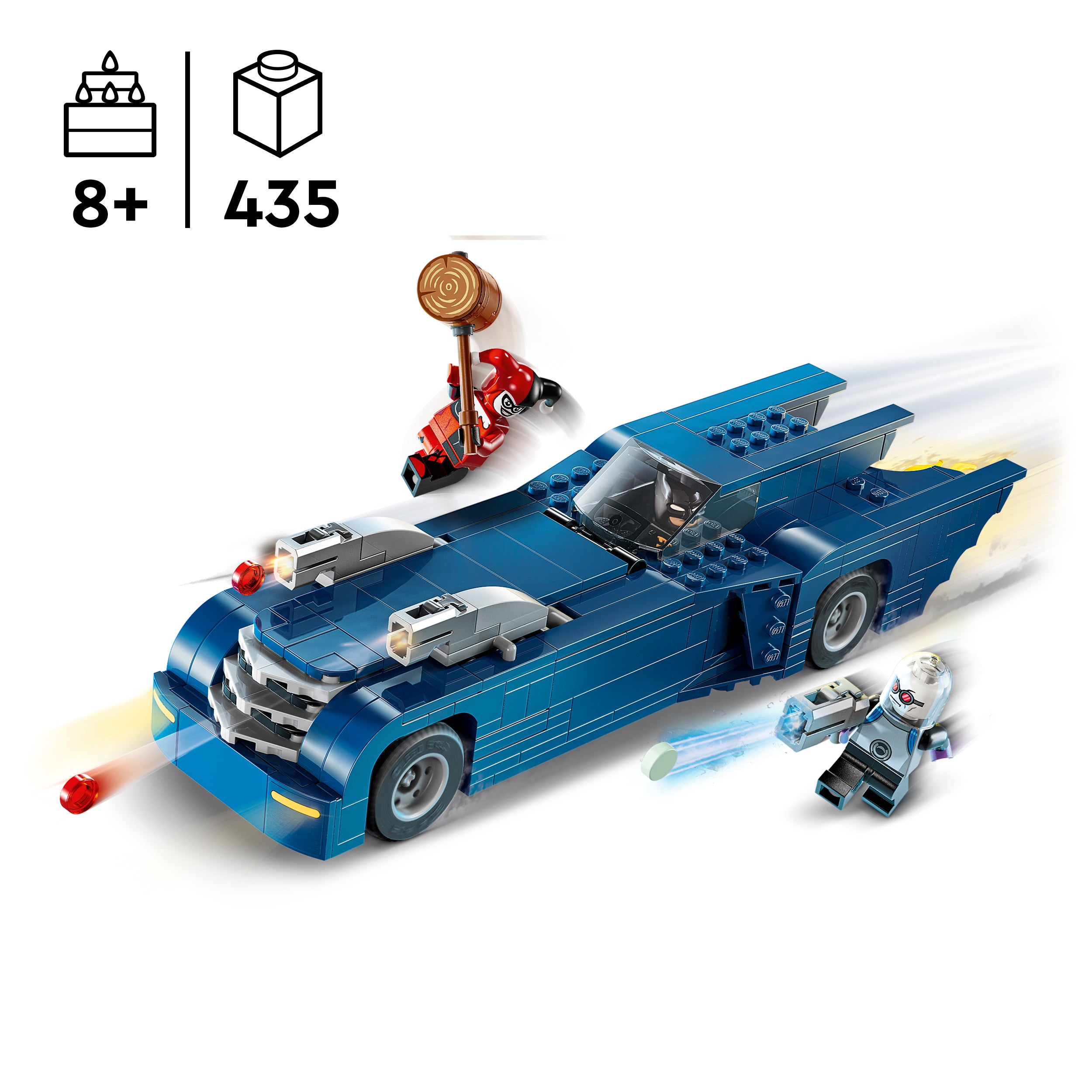 LEGO® 76274 Batman™ with the Batmobile™ vs. Harley Quinn™ and Mr. Freeze™