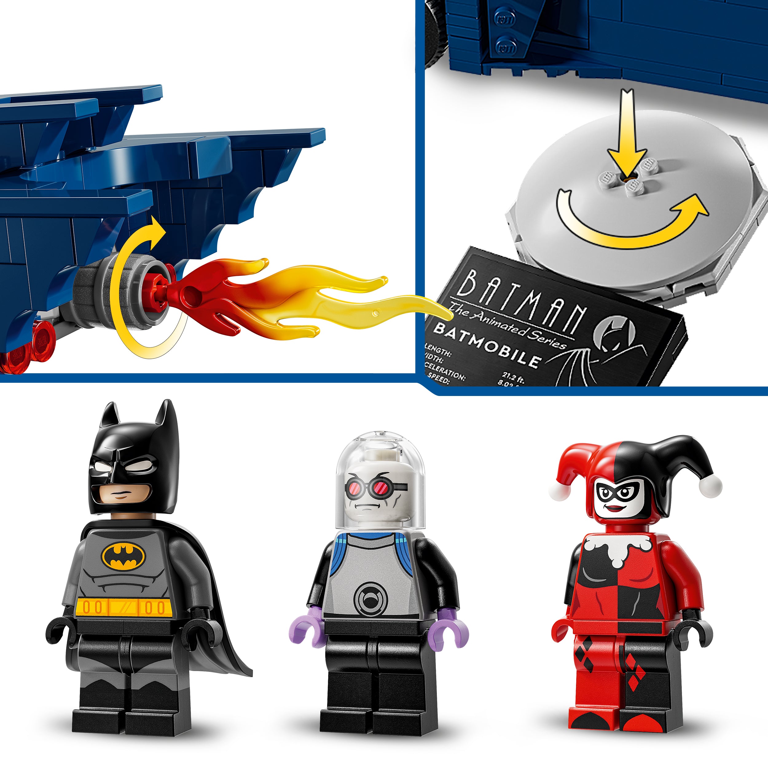 LEGO® 76274 Batman™ with the Batmobile™ vs. Harley Quinn™ and Mr. Freeze™