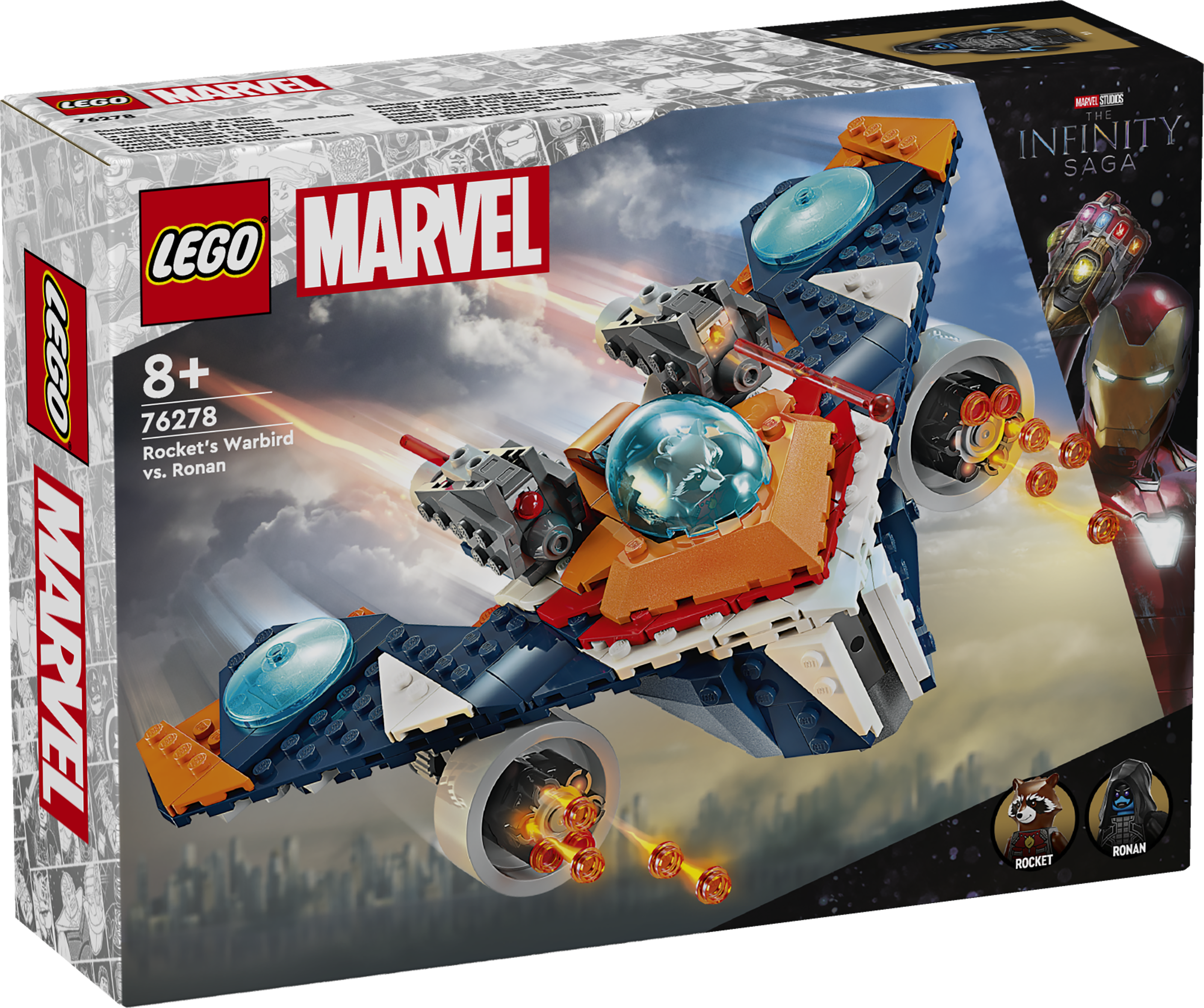 LEGO® 76278 Rocket's Warbird vs. Ronan