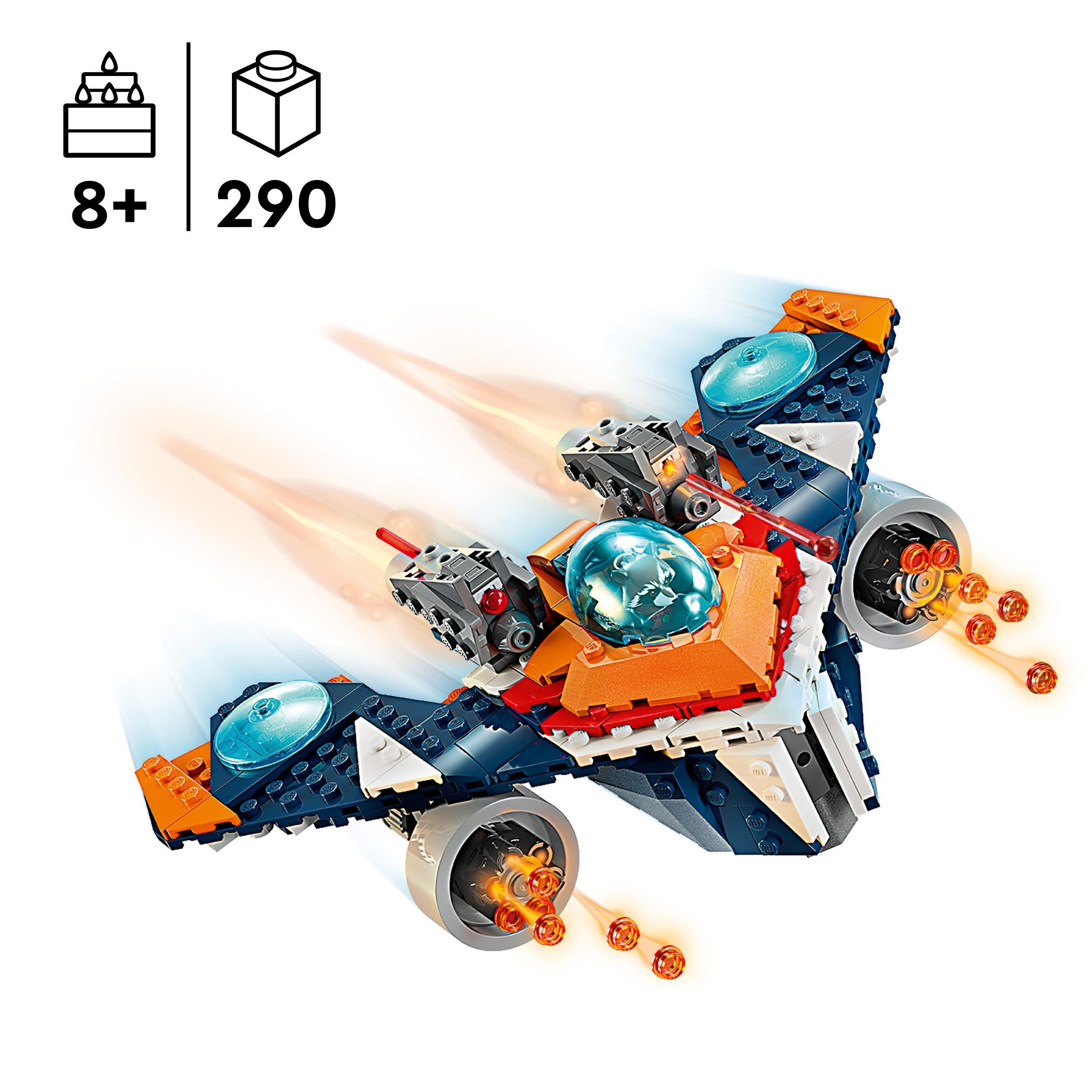 LEGO® 76278 Rocket's Warbird vs. Ronan