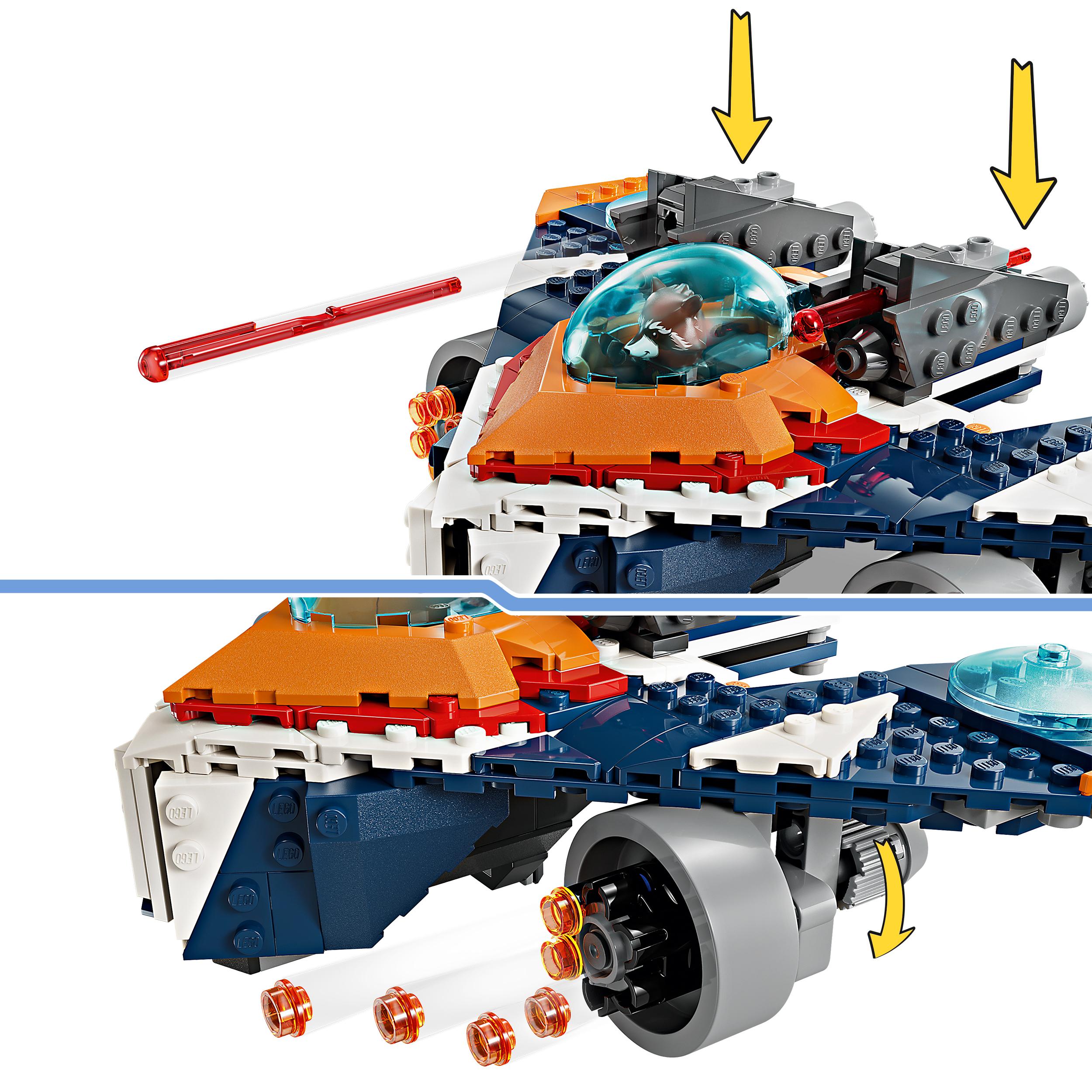 LEGO® 76278 Rocket's Warbird vs. Ronan
