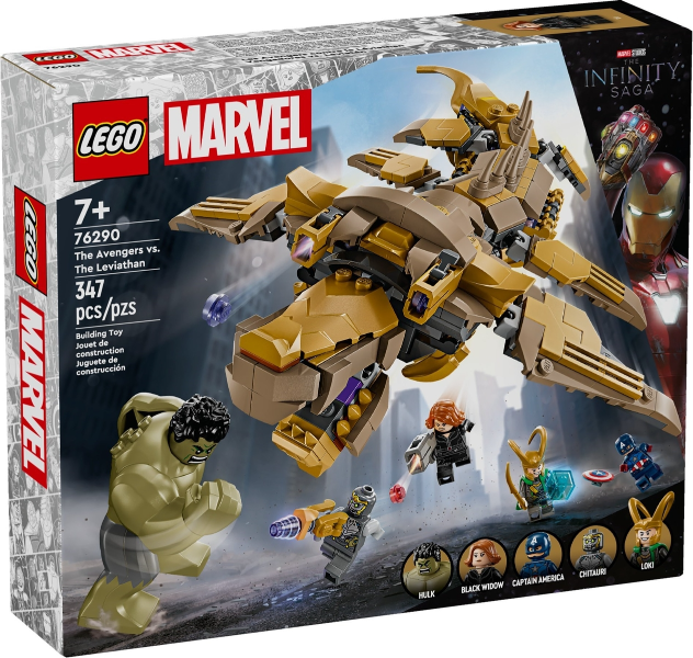 The Avengers vs. The Leviathan (76290)