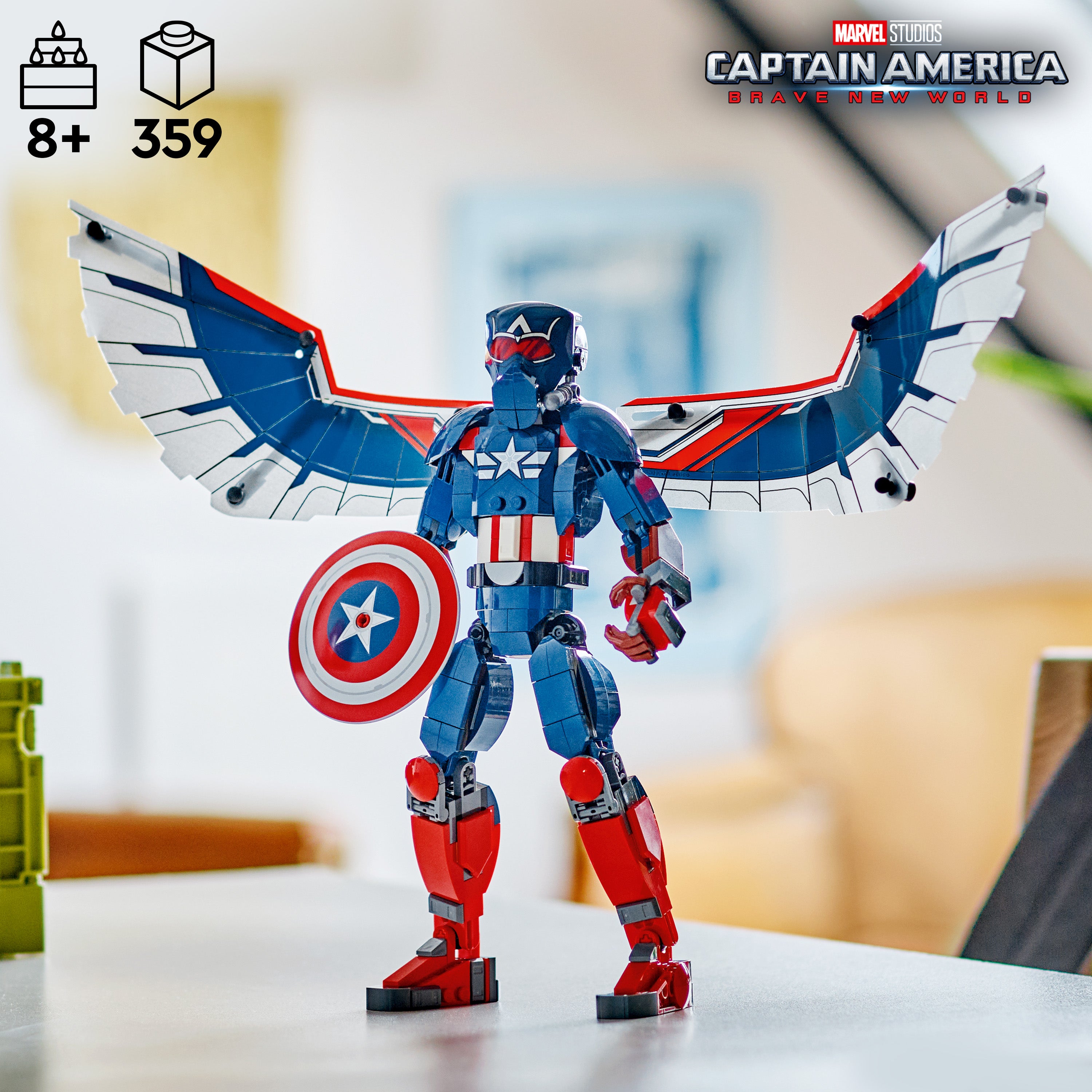 LEGO® 76296 New Captain America Construction Figure