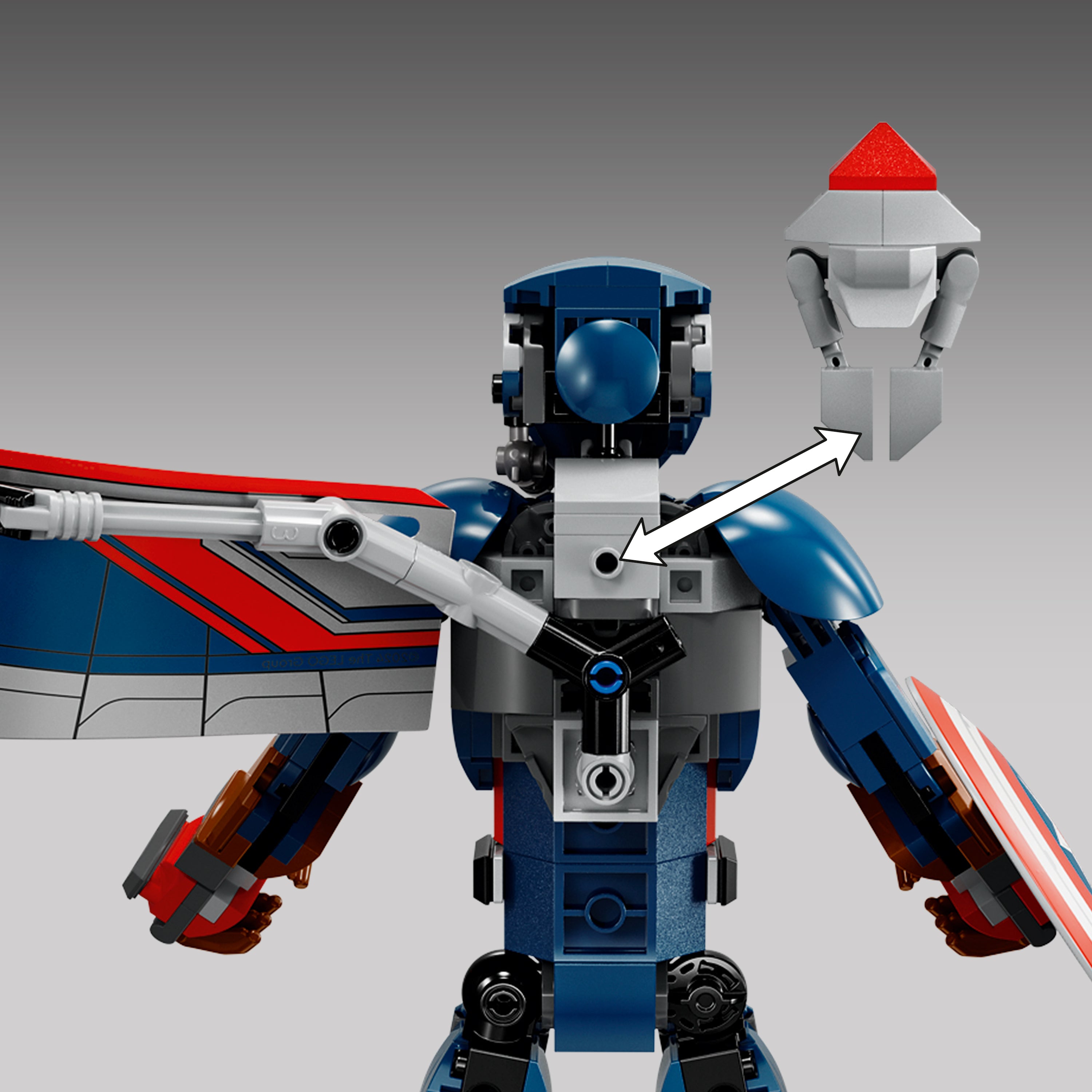 LEGO® 76296 New Captain America Construction Figure