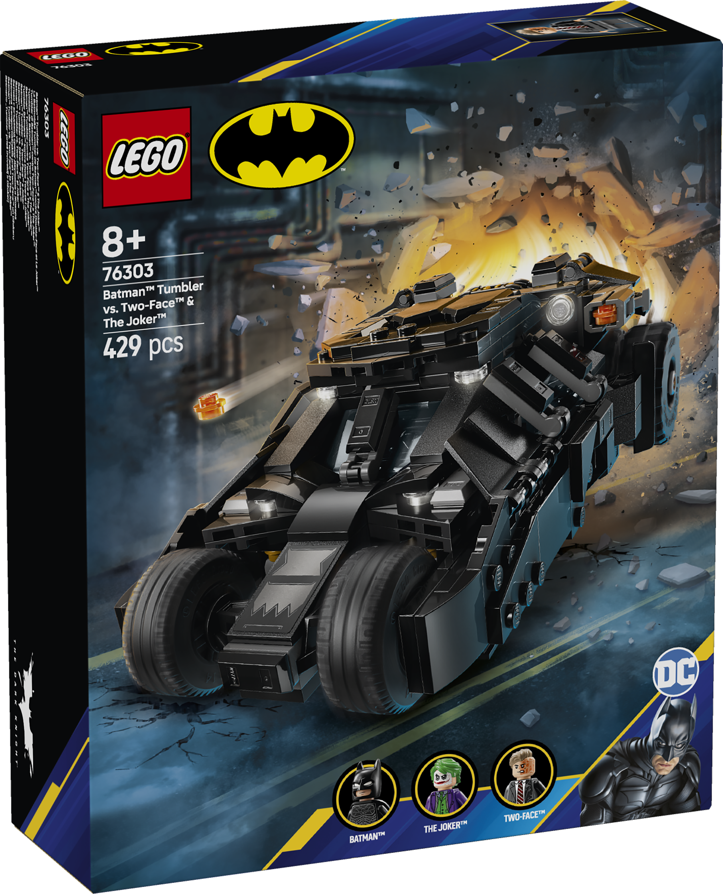 LEGO® 76303 Batman™ Tumbler vs. Two-Face™ & The Joker™