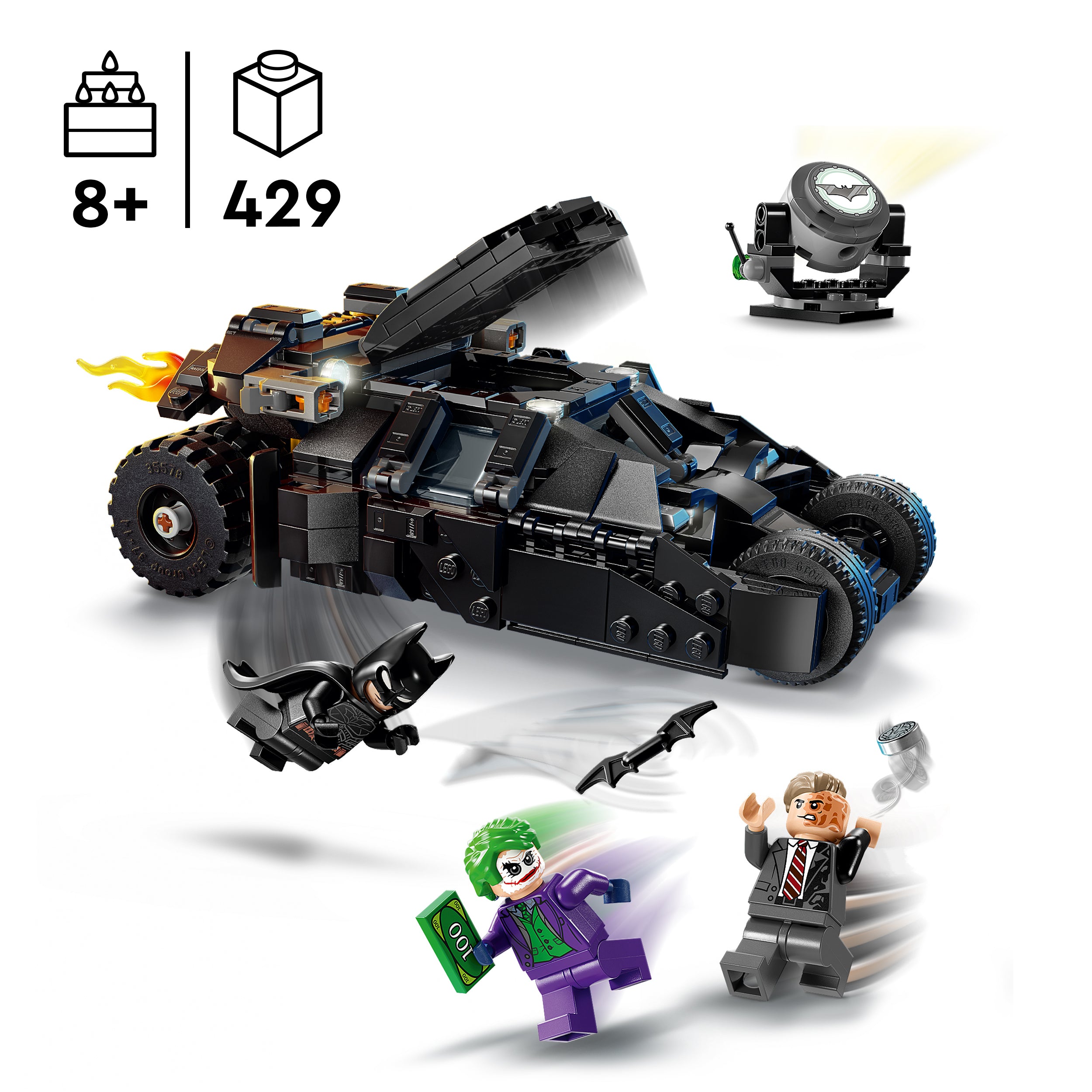 LEGO® 76303 Batman™ Tumbler vs. Two-Face™ & The Joker™