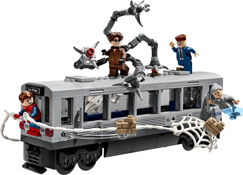 Spider-Man vs. Doc Ock Subway Train Scene (76321)
