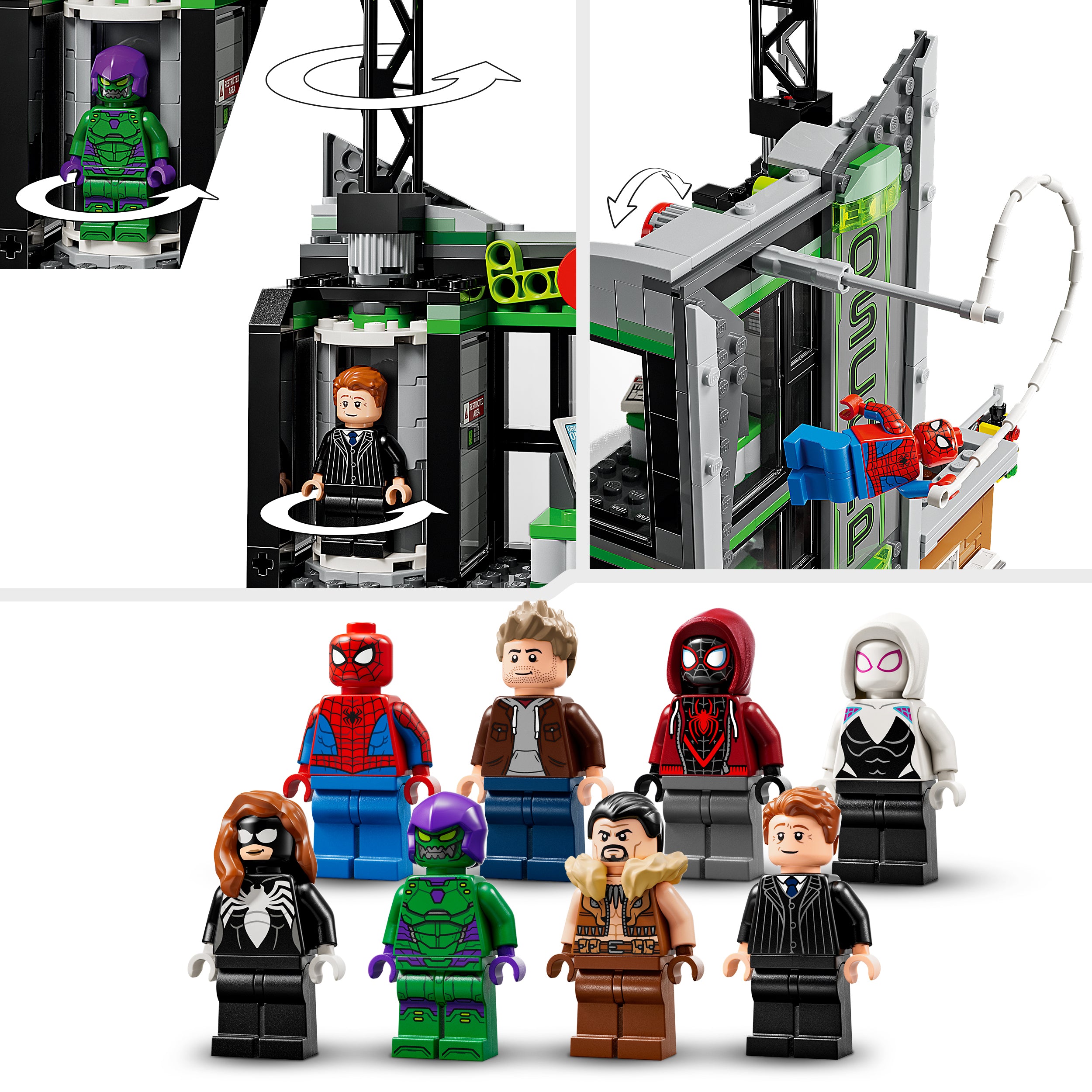 LEGO® 76324 Spider-Man vs. Oscorp
