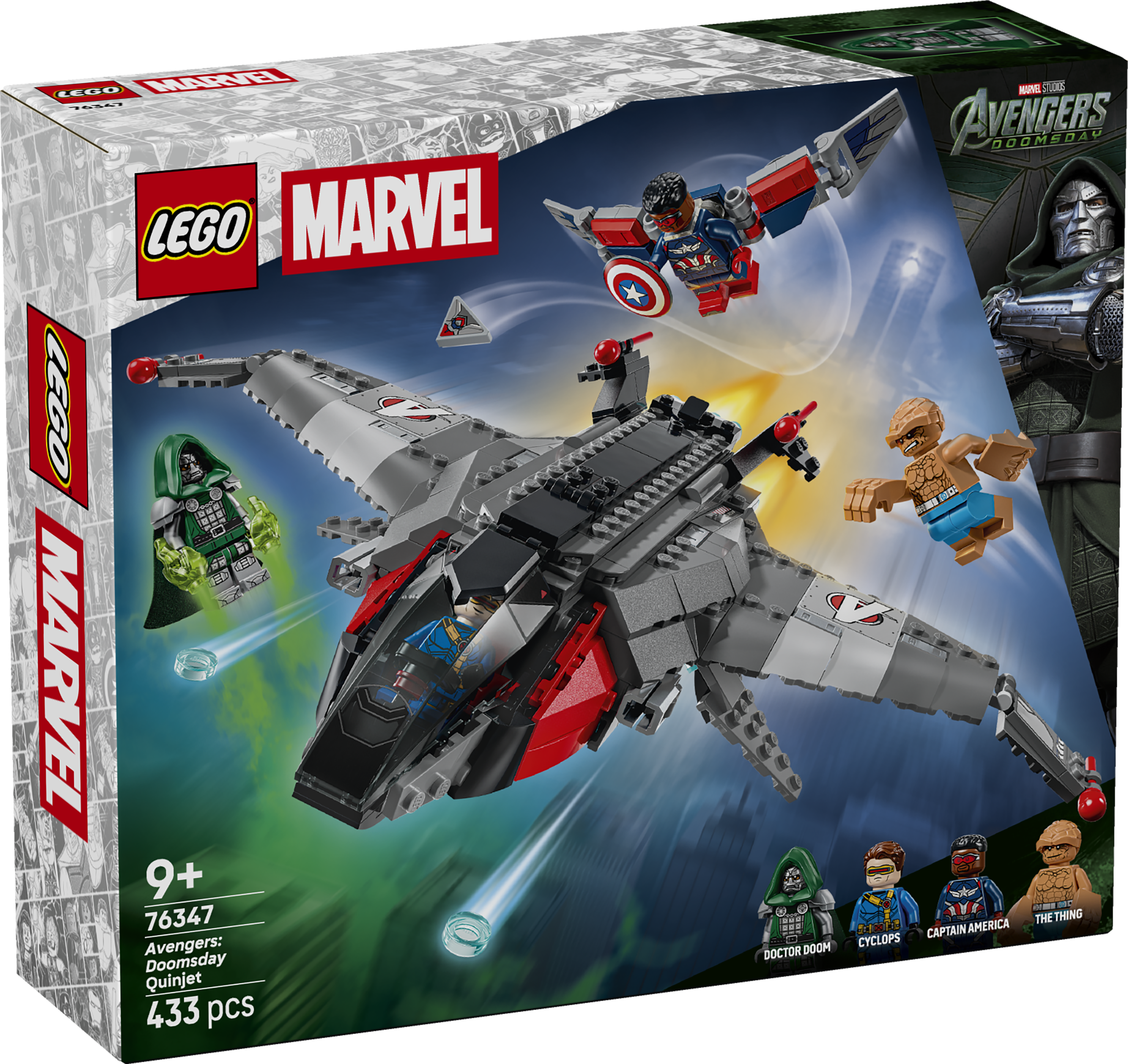 LEGO® 76347 Avengers: Doomsday Quinjet