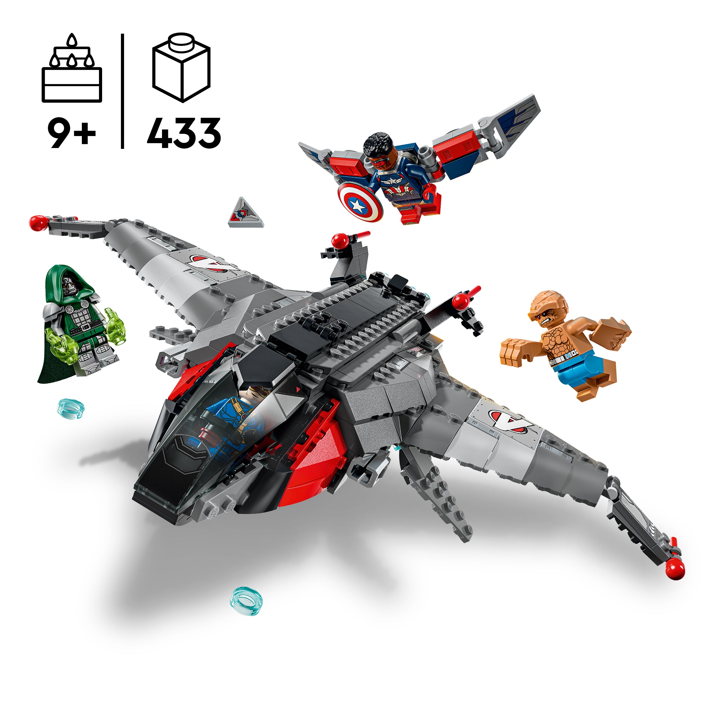 LEGO® 76347 Avengers: Doomsday Quinjet