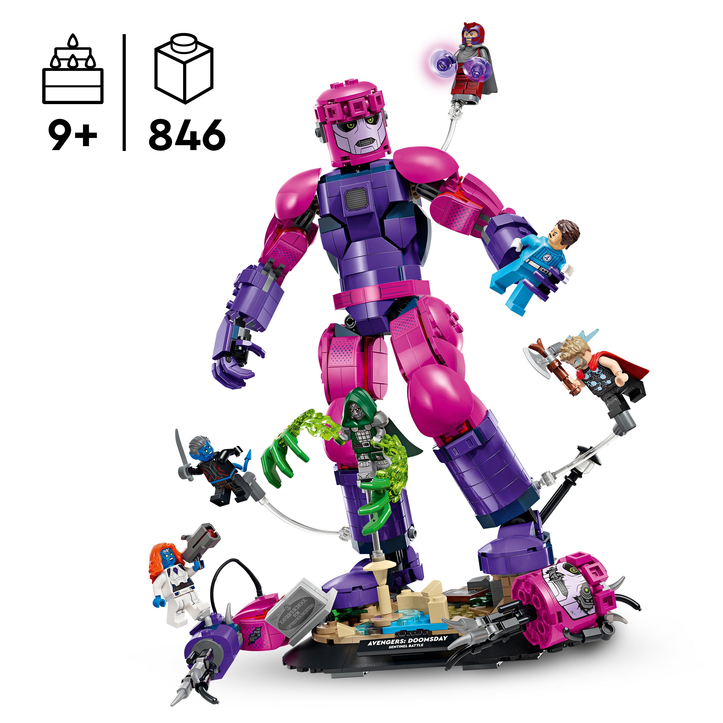 LEGO® 76348 Epic Battle: Avengers: Doomsday