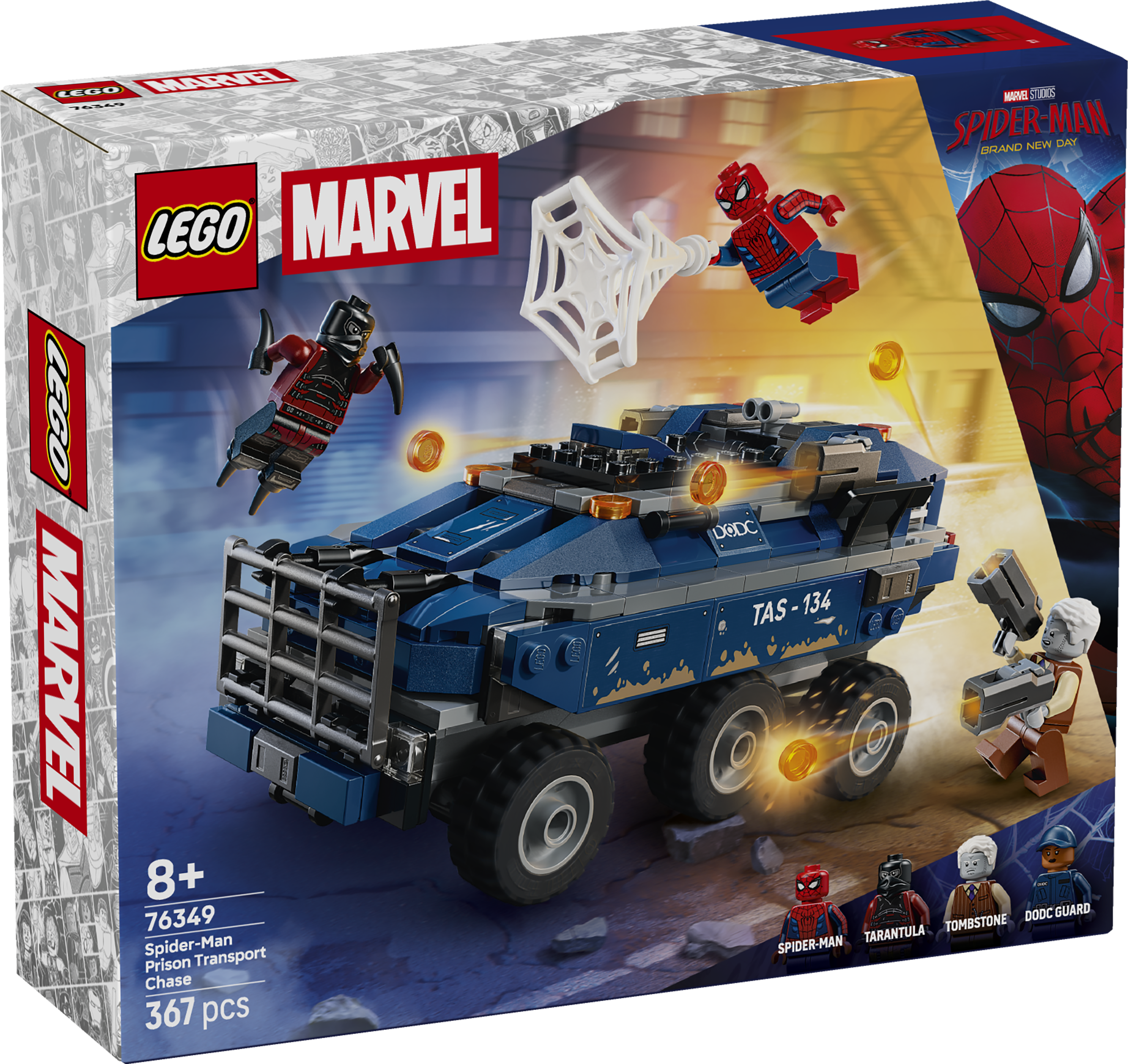 LEGO® 76349 Spider-Man Prison Transport Chase