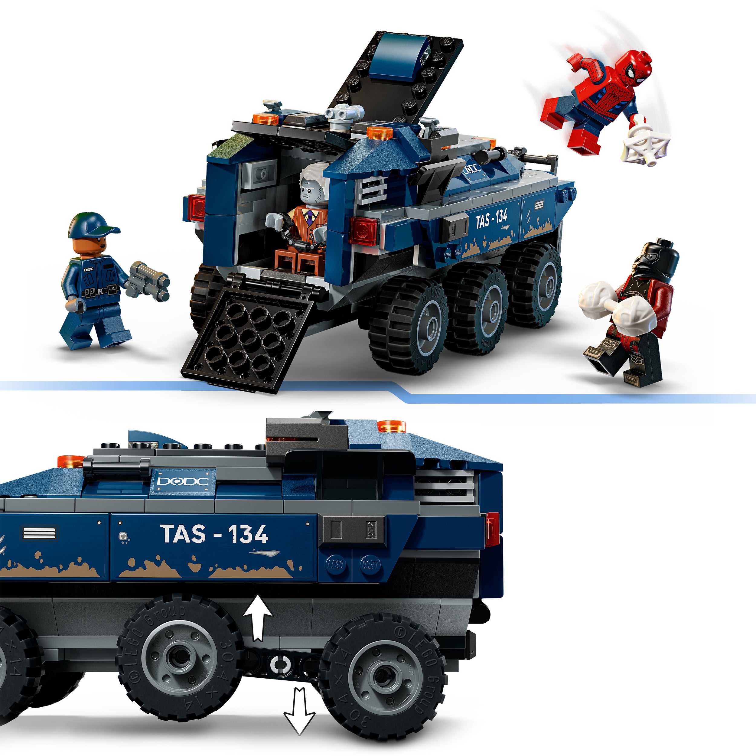 LEGO® 76349 Spider-Man Prison Transport Chase
