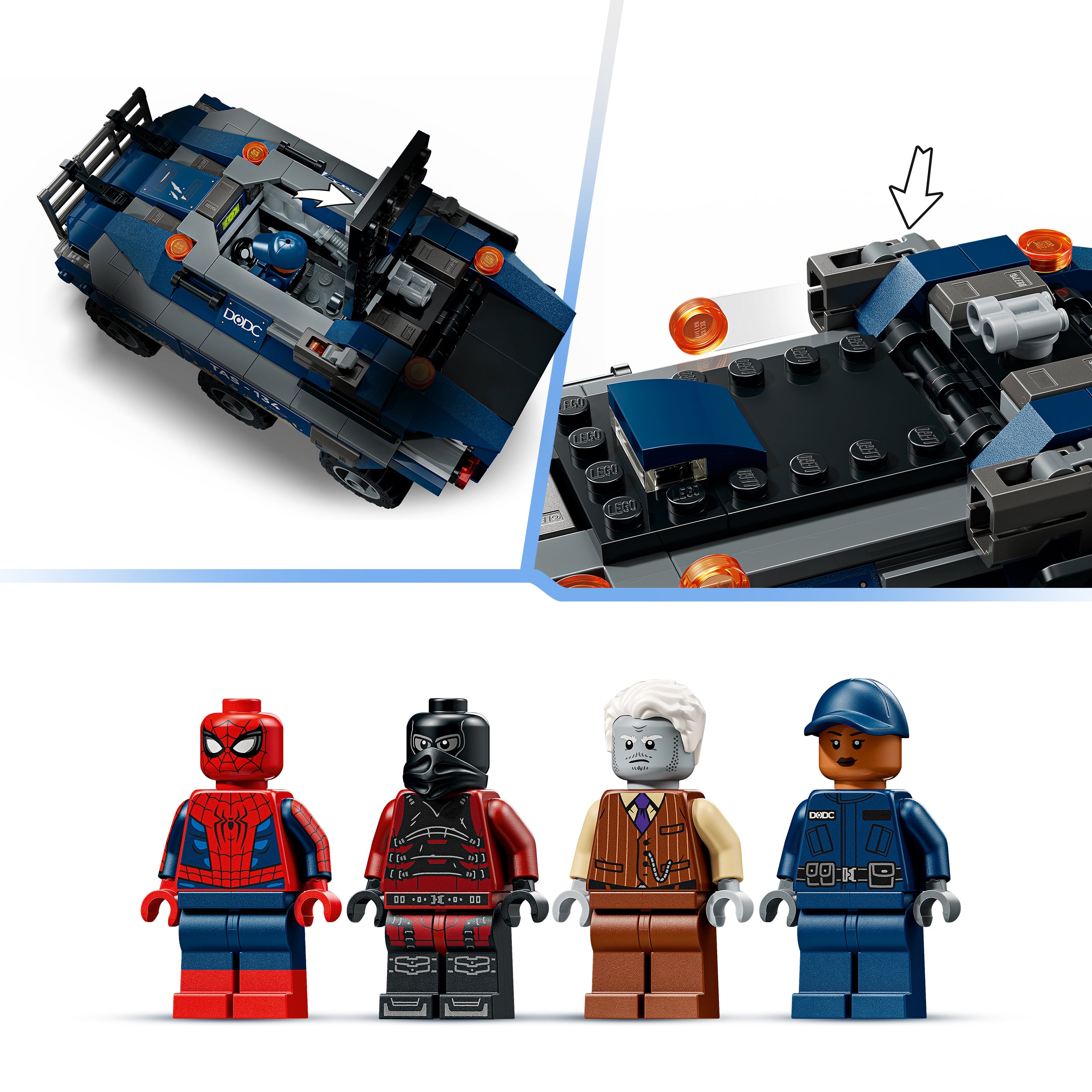 LEGO® 76349 Spider-Man Prison Transport Chase