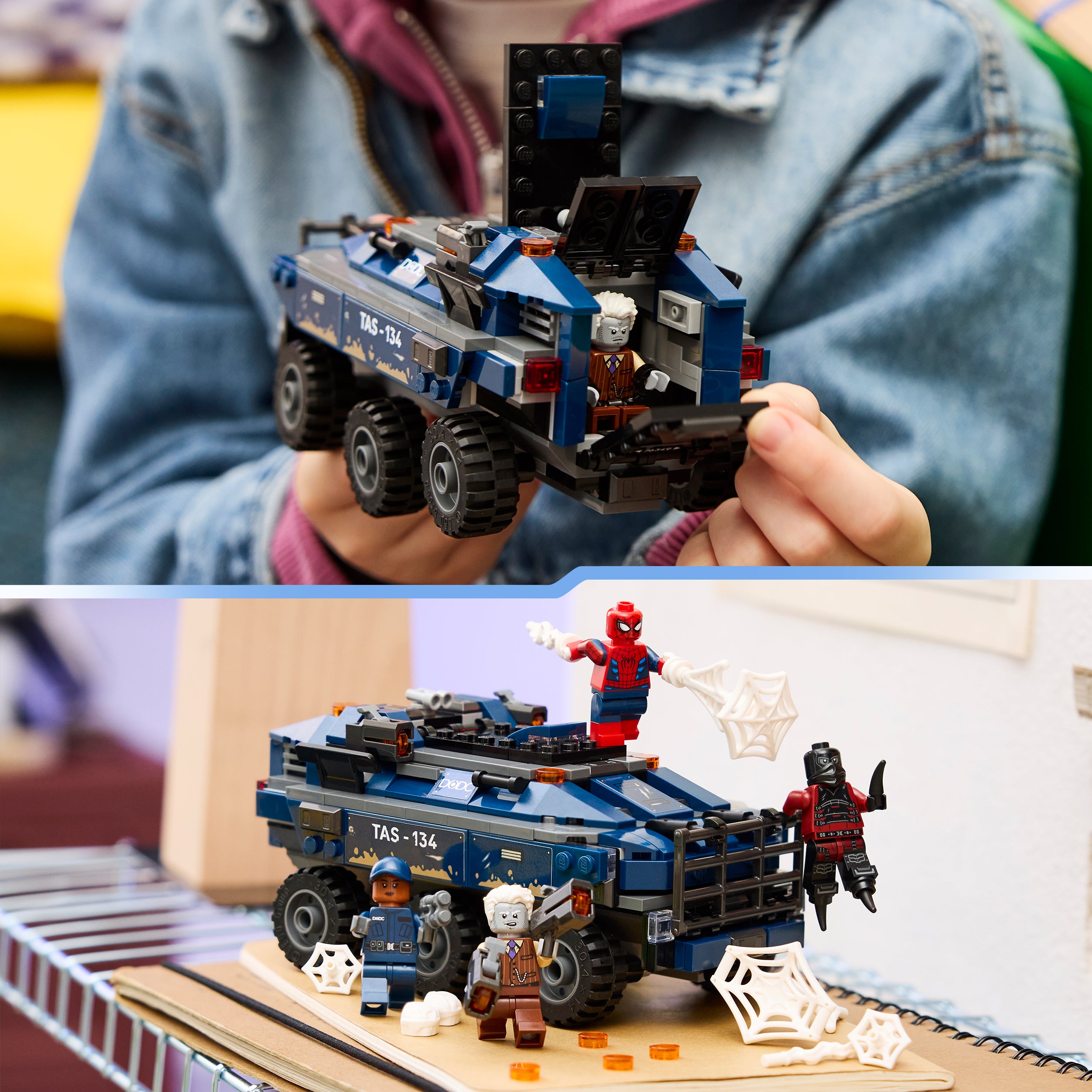 LEGO® 76349 Spider-Man Prison Transport Chase