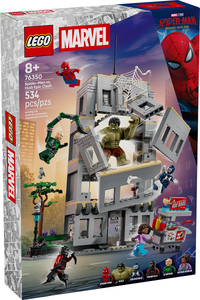 Spider-Man vs. Hulk Epic Clash (76350)