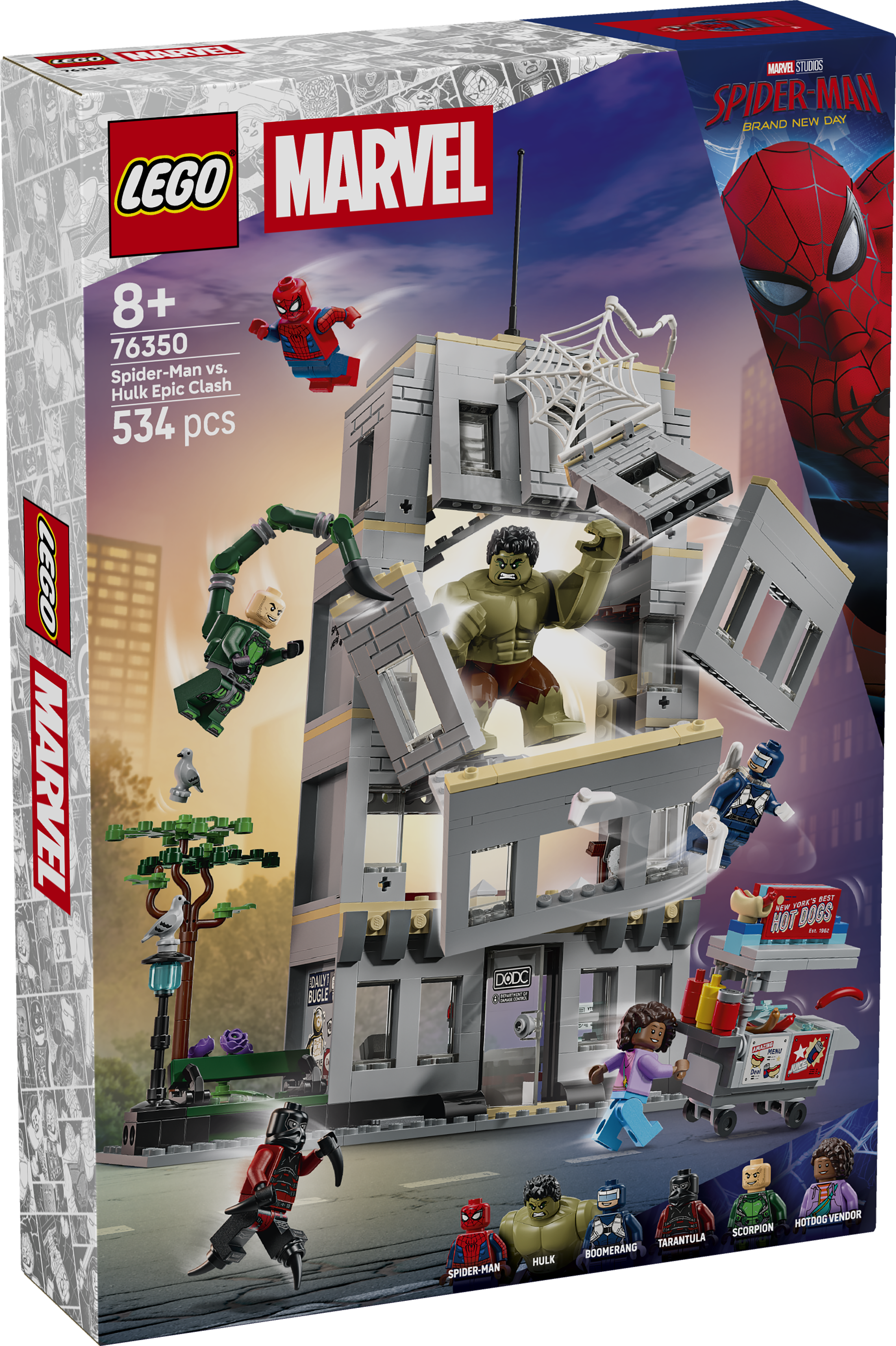LEGO® 76350 Spider-Man vs. Hulk Epic Clash
