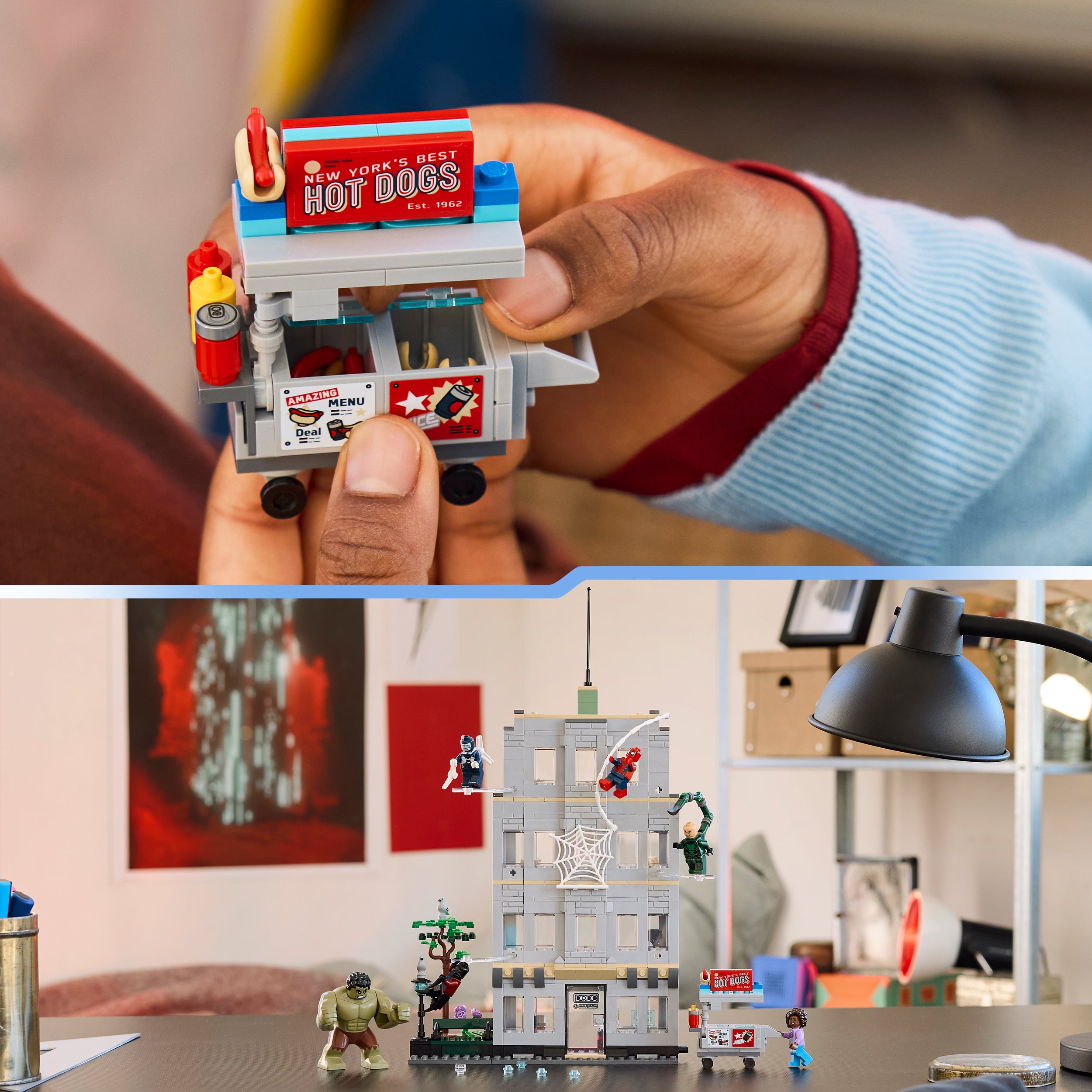 LEGO® 76350 Spider-Man vs. Hulk Epic Clash