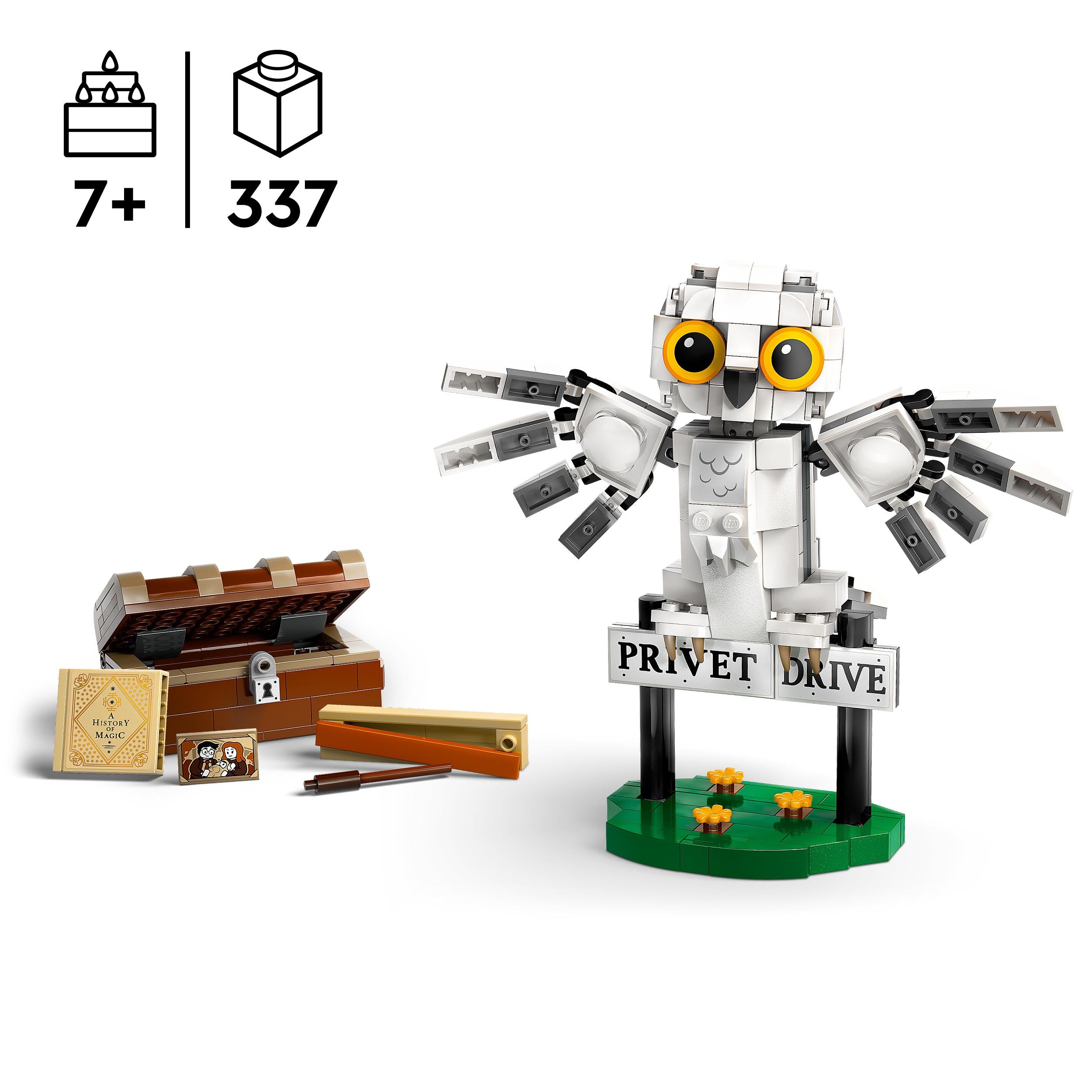 LEGO® 76425 Hedwig™ at 4 Privet Drive