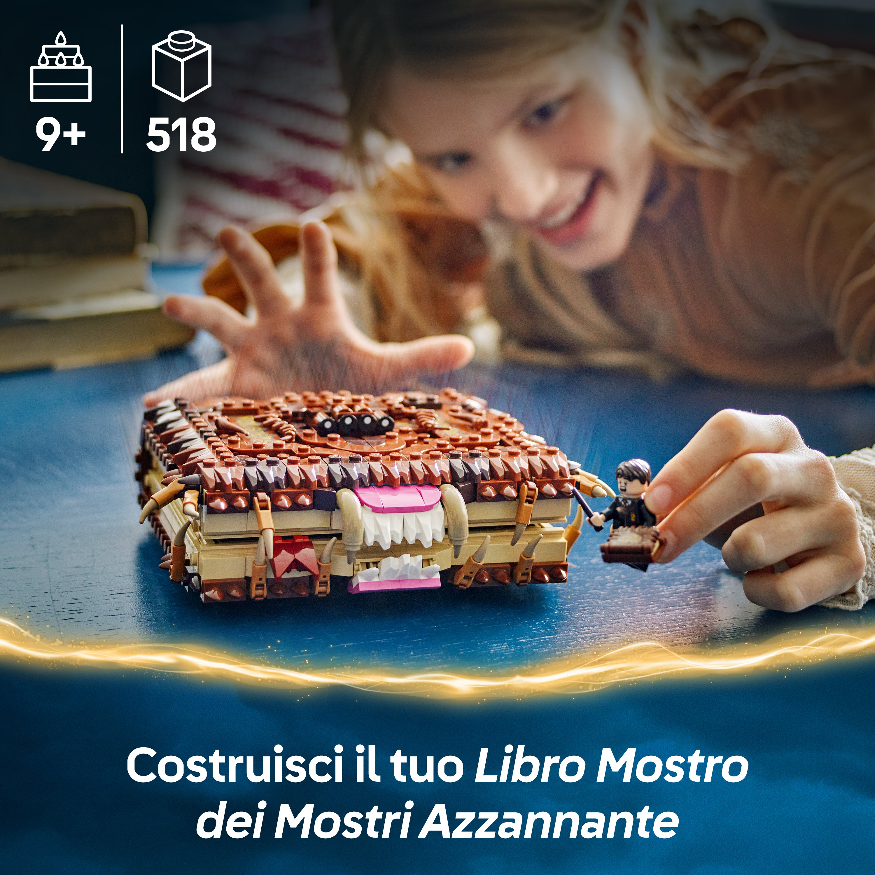 LEGO® 76449 Chomping Monster Book of Monsters