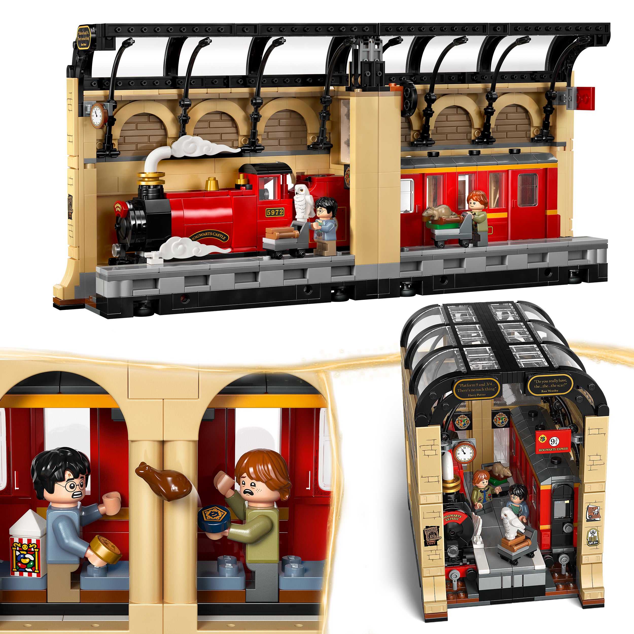 LEGO® 76450 Book Nook: Hogwarts™ Express
