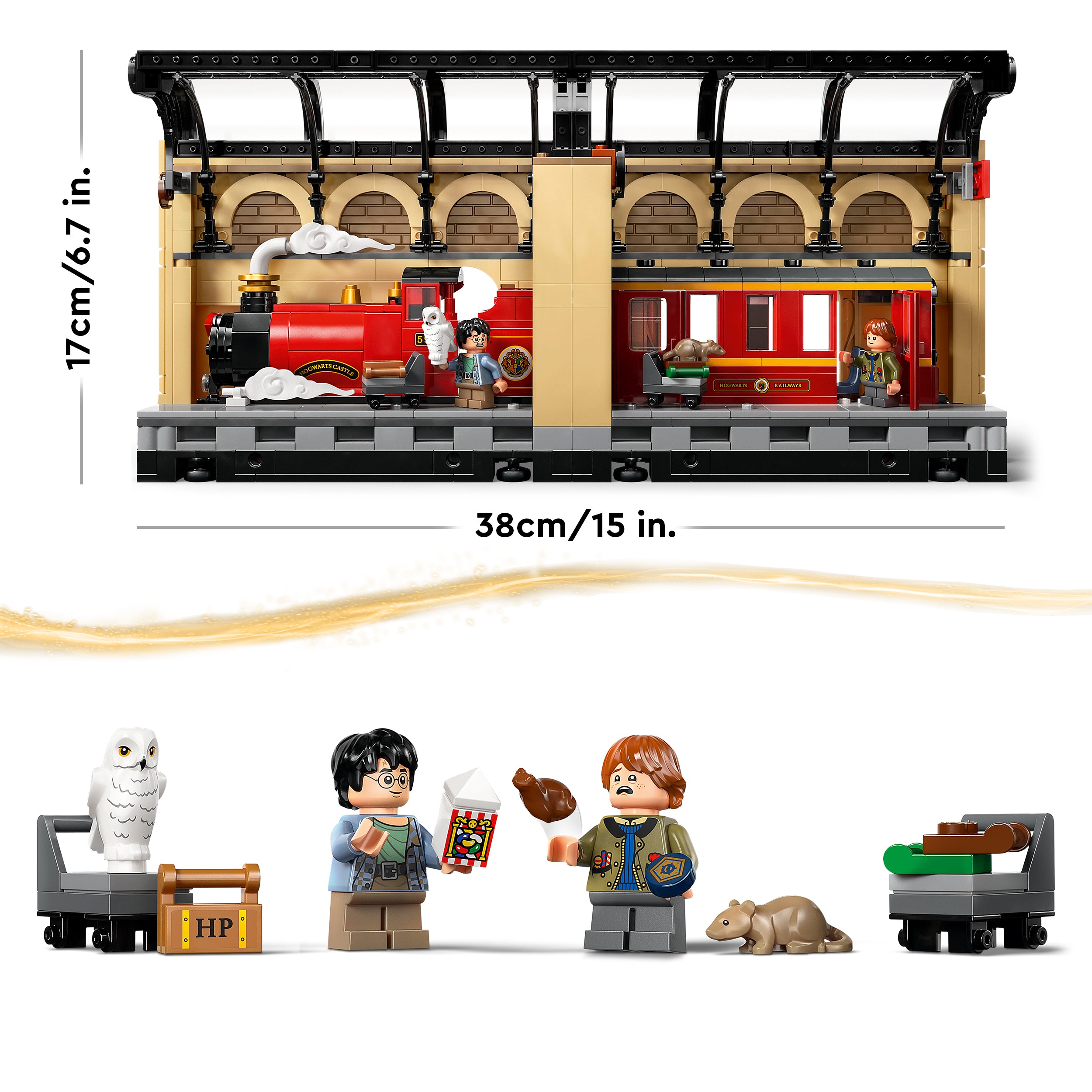LEGO® 76450 Book Nook: Hogwarts™ Express