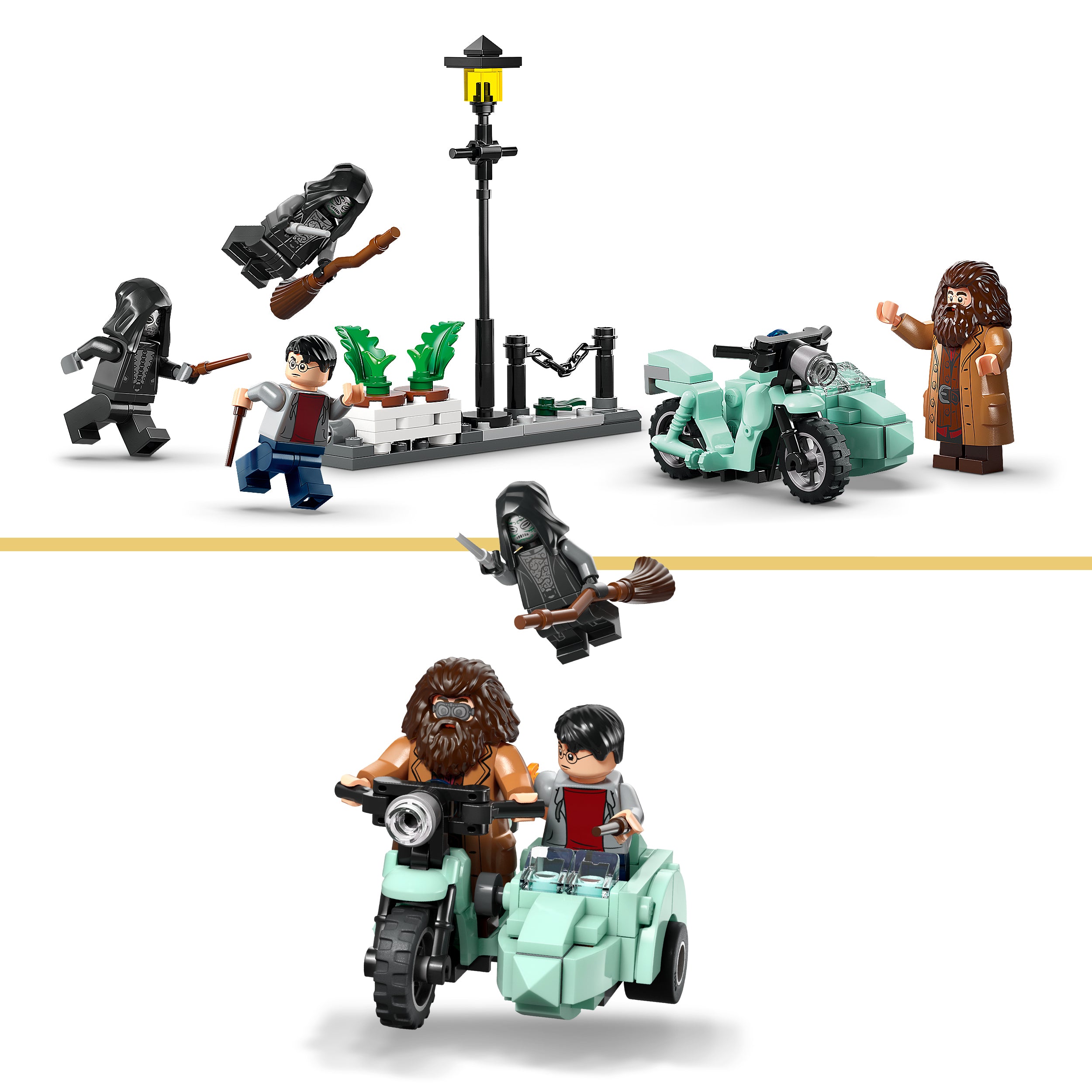 LEGO® 76459 Hagrid™ & Harry's Privet Drive Escape