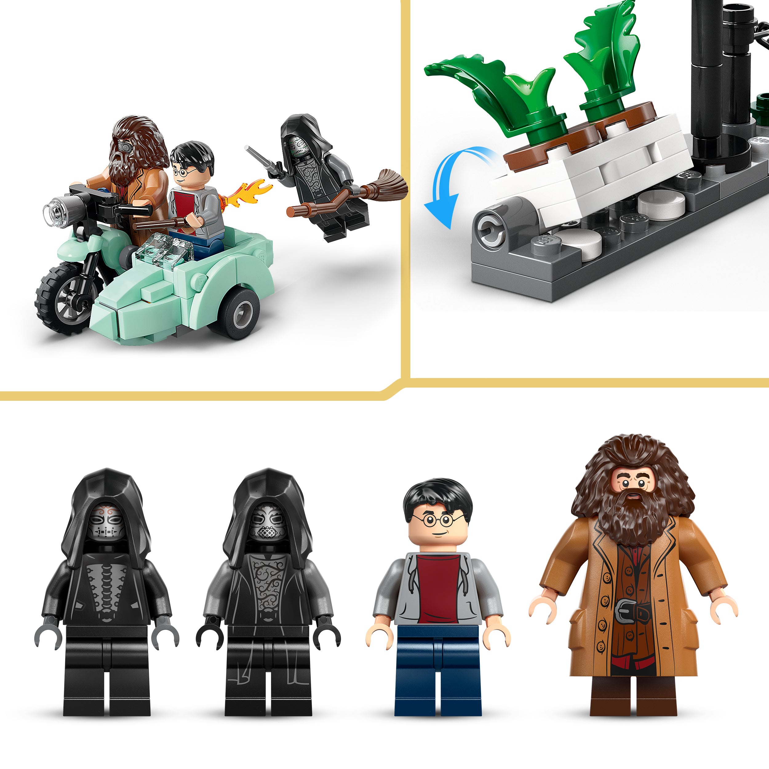 LEGO® 76459 Hagrid™ & Harry's Privet Drive Escape