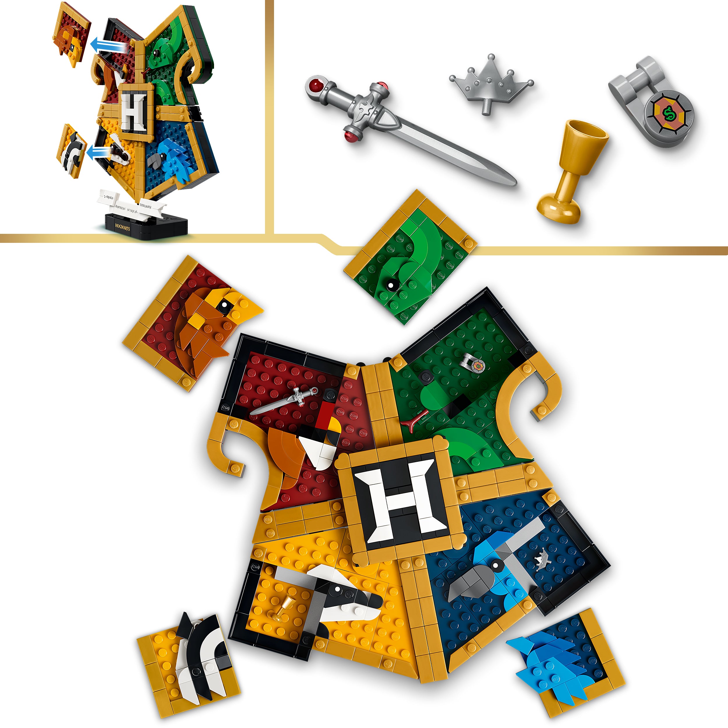 LEGO® 76462 Hogwarts™ House Crest