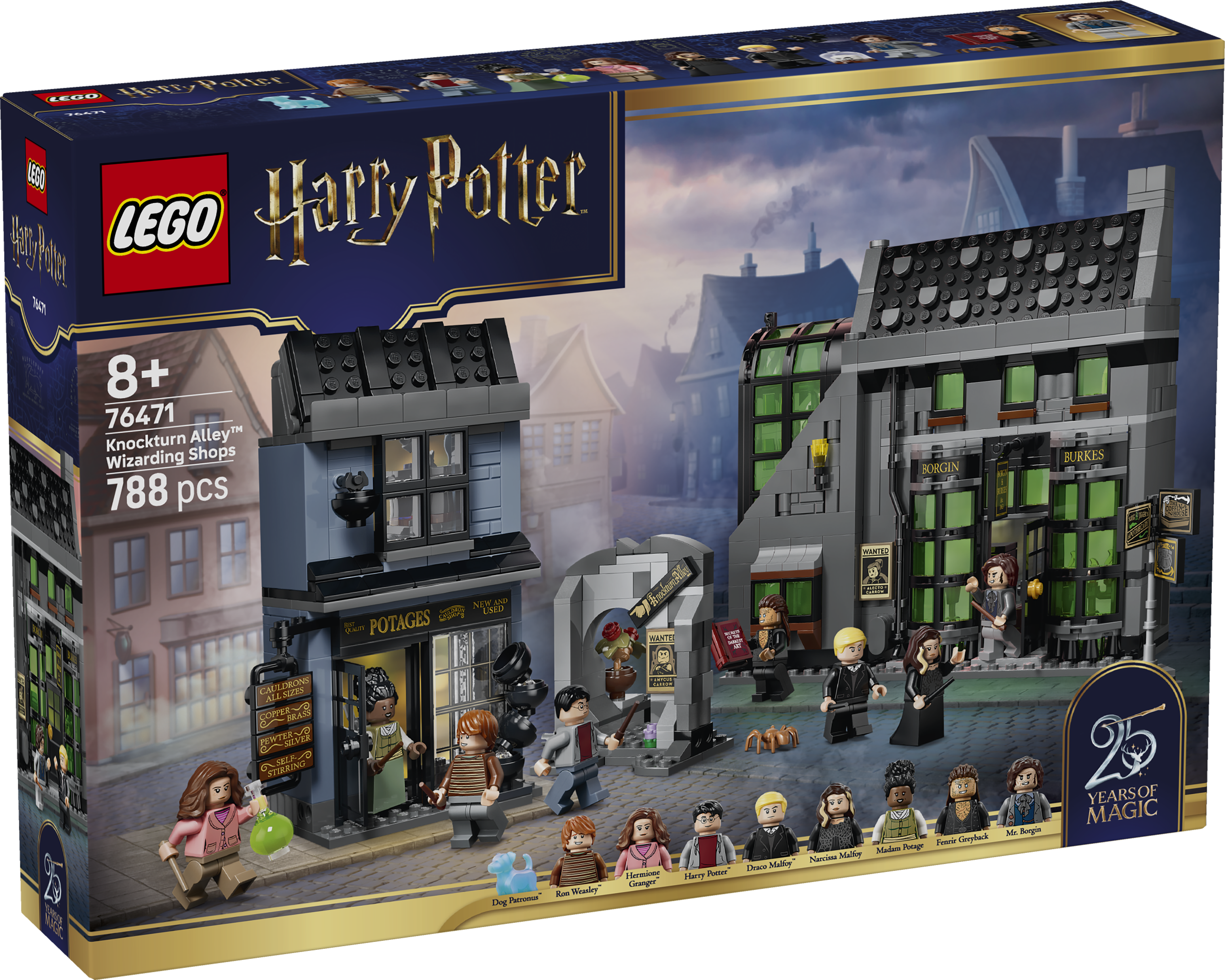 LEGO® 76471 Knockturn Alley™ Wizarding Shops