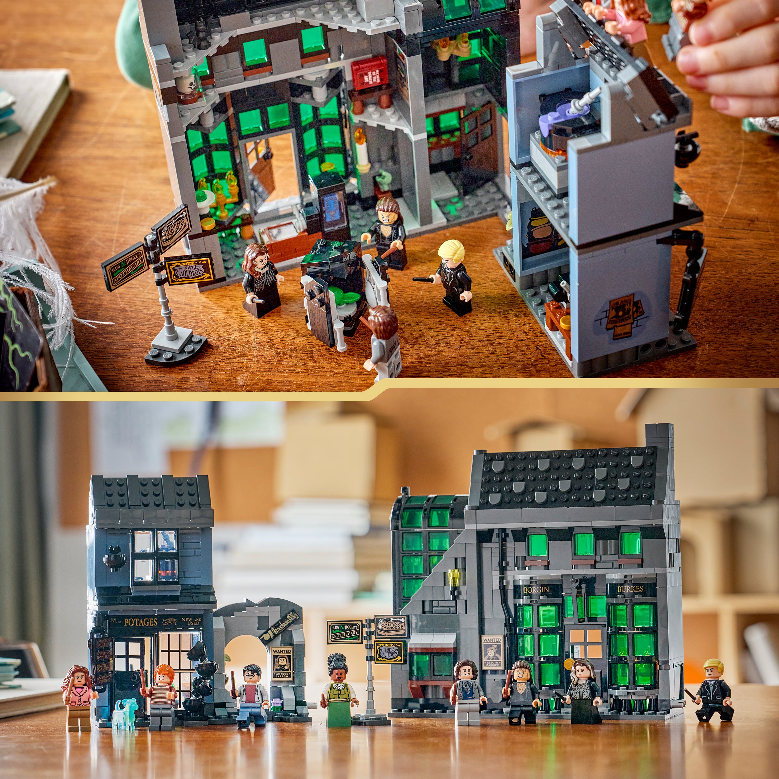 LEGO® 76471 Knockturn Alley™ Wizarding Shops
