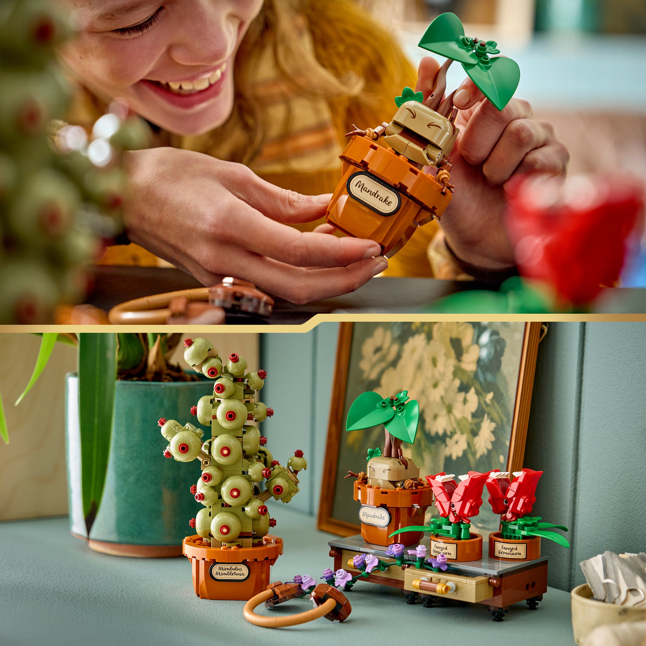 LEGO® 76474 Hogwarts™ Herbology Plants