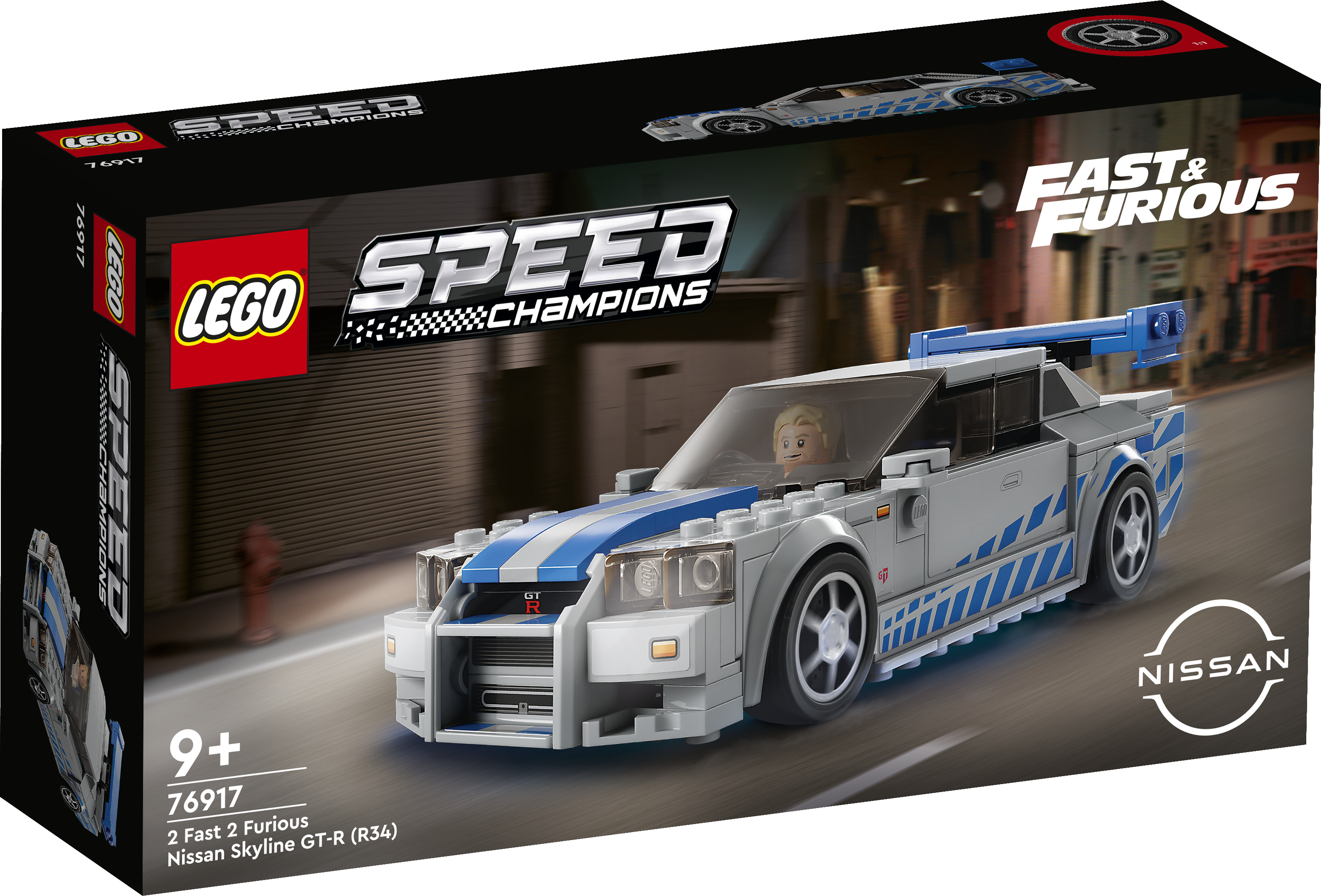 LEGO® 76917 2 Fast 2 Furious Nissan Skyline GT-R (R34)