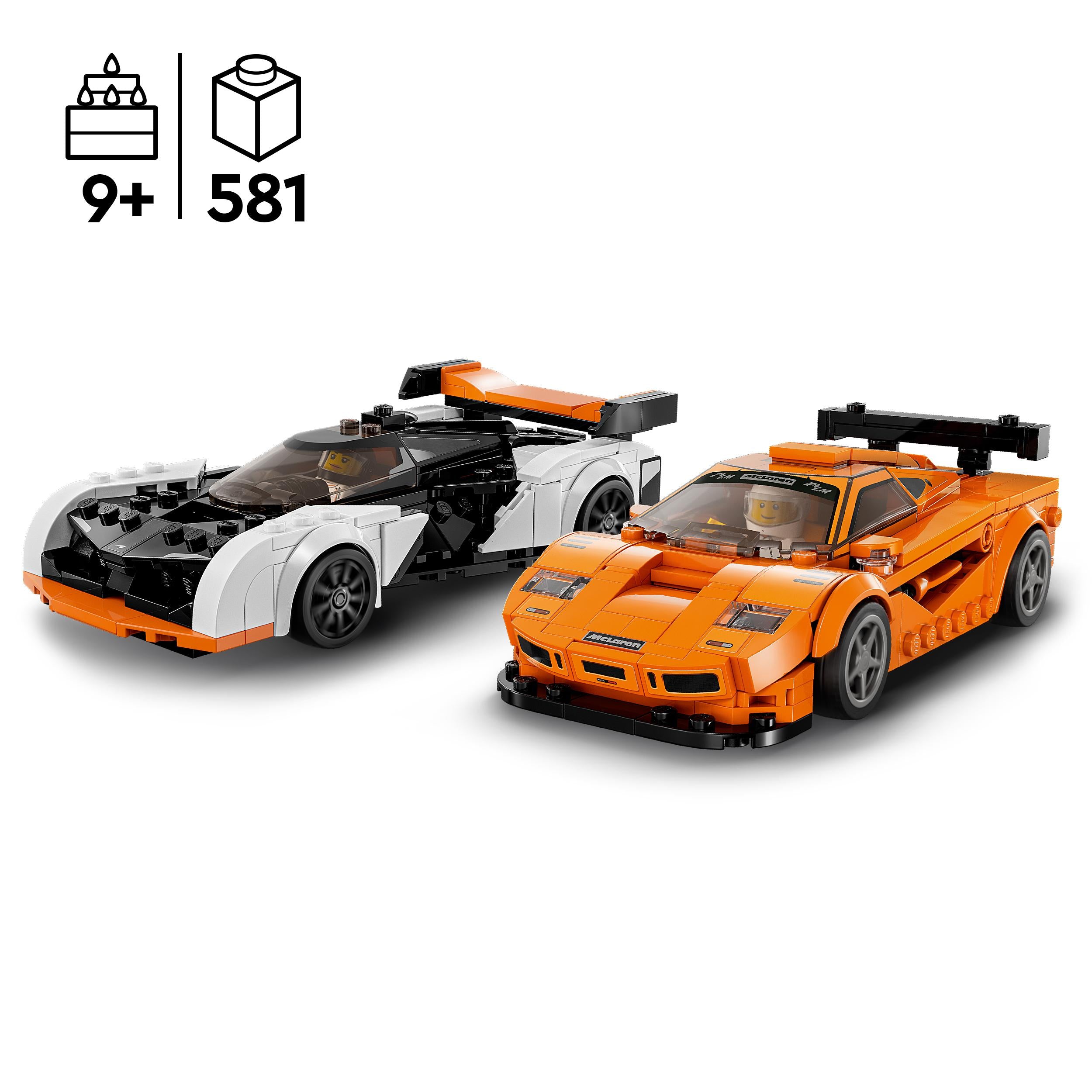 LEGO® 76918 McLaren Solus GT & McLaren F1 LM