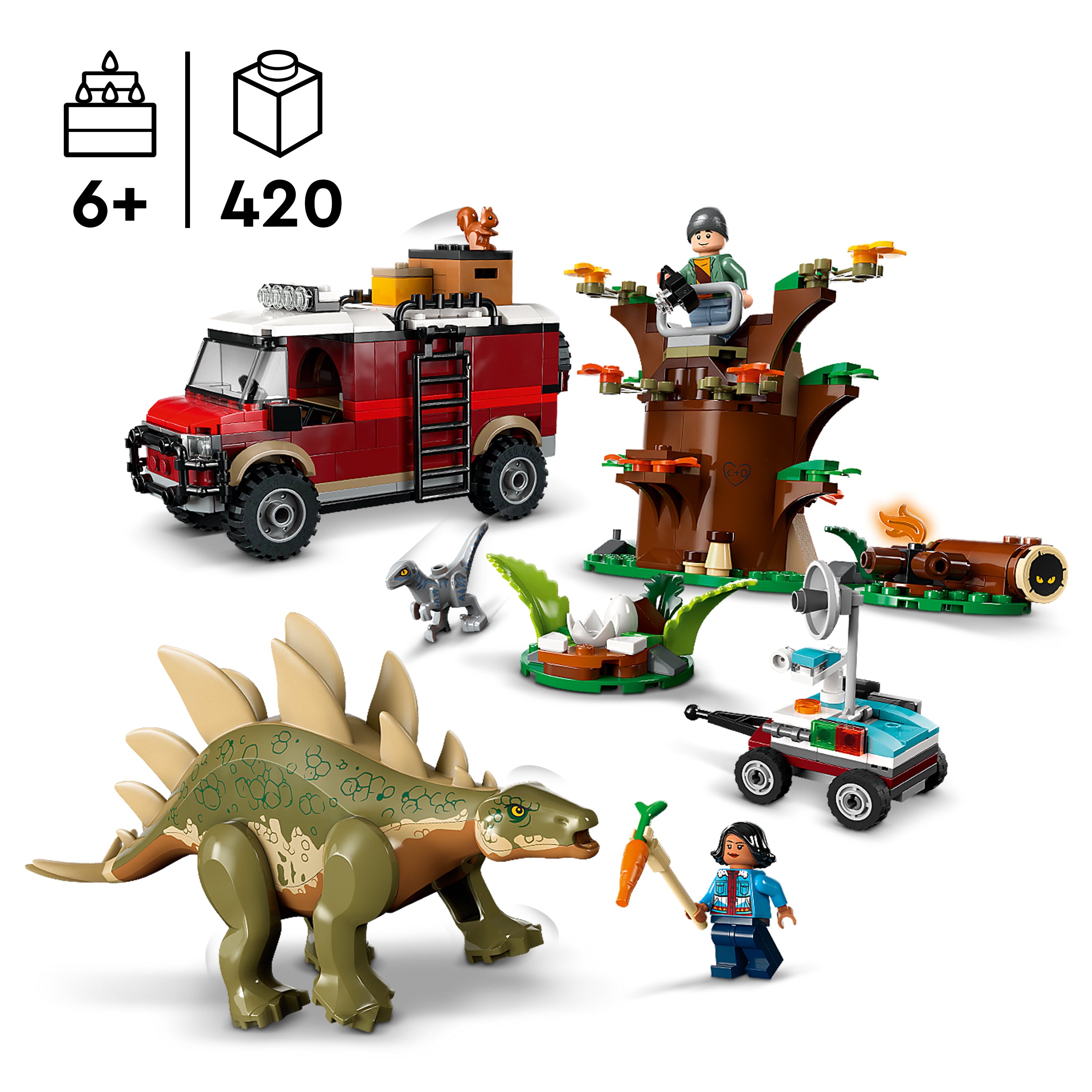 LEGO® 76965 Dinosaur Missions: Stegosaurus Discovery
