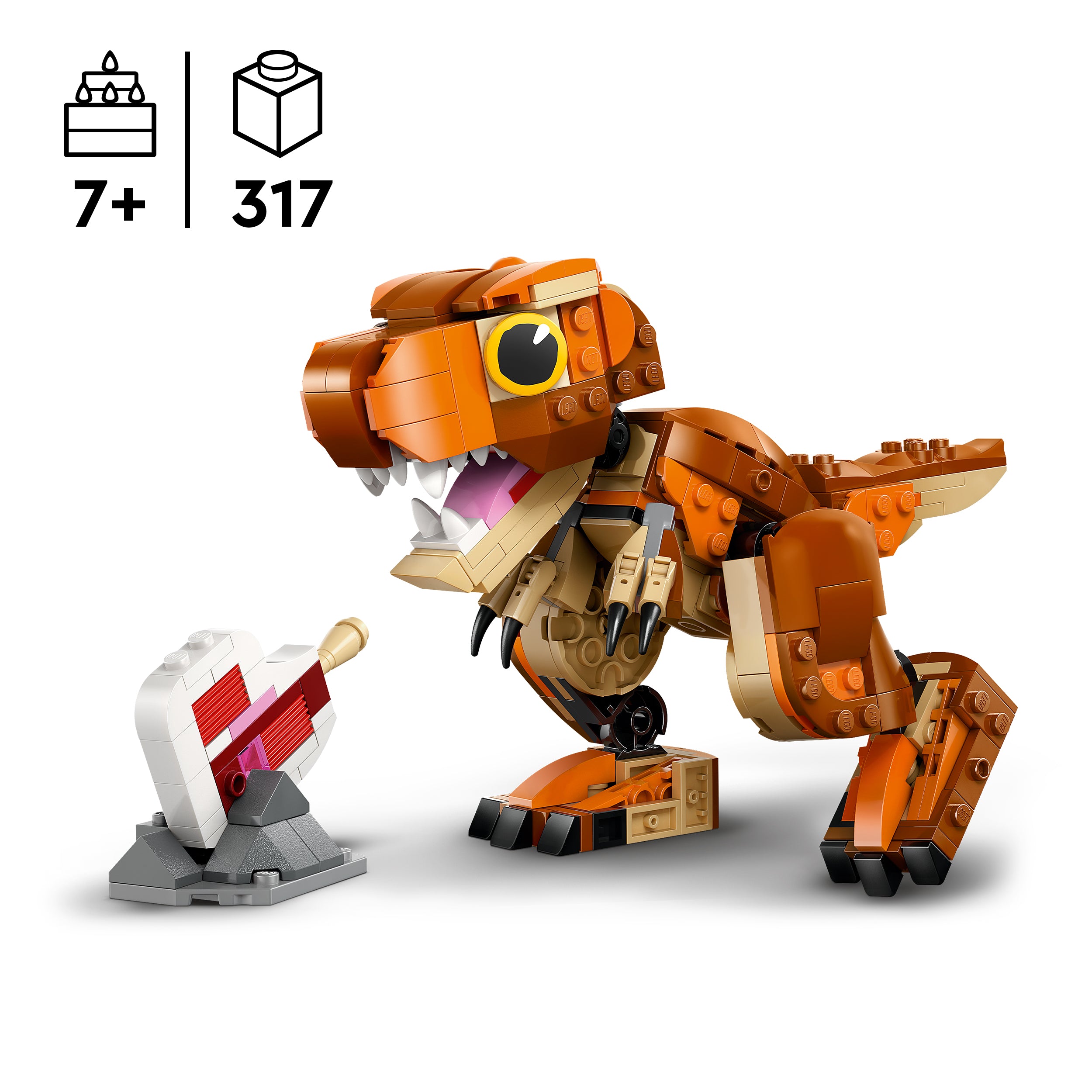 LEGO® 76967 Little Eatie: T. rex