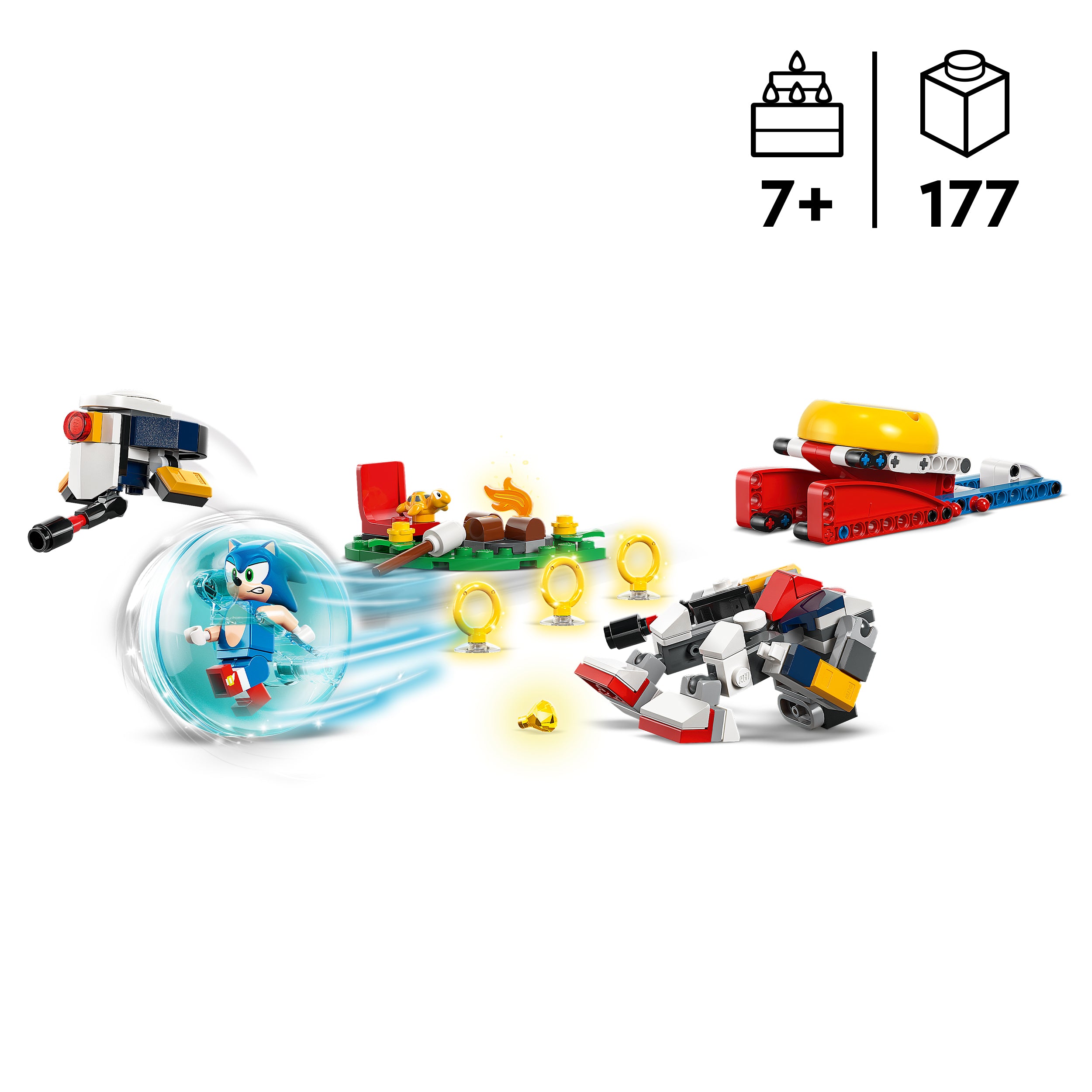 LEGO® 77001 Sonic's Campfire Clash