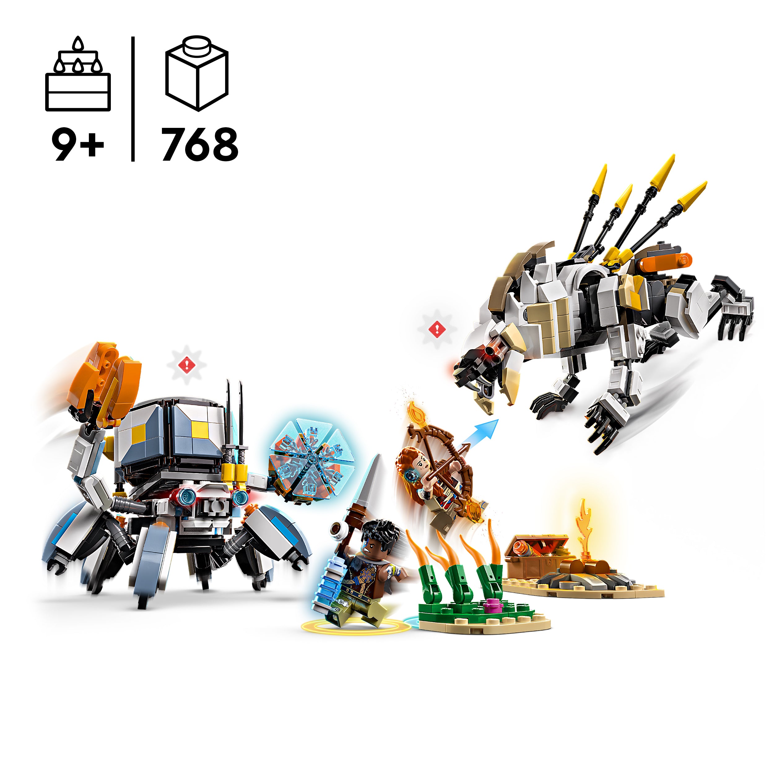LEGO® 77037 Aloy & Varl vs. Shell-Walker & Sawtooth