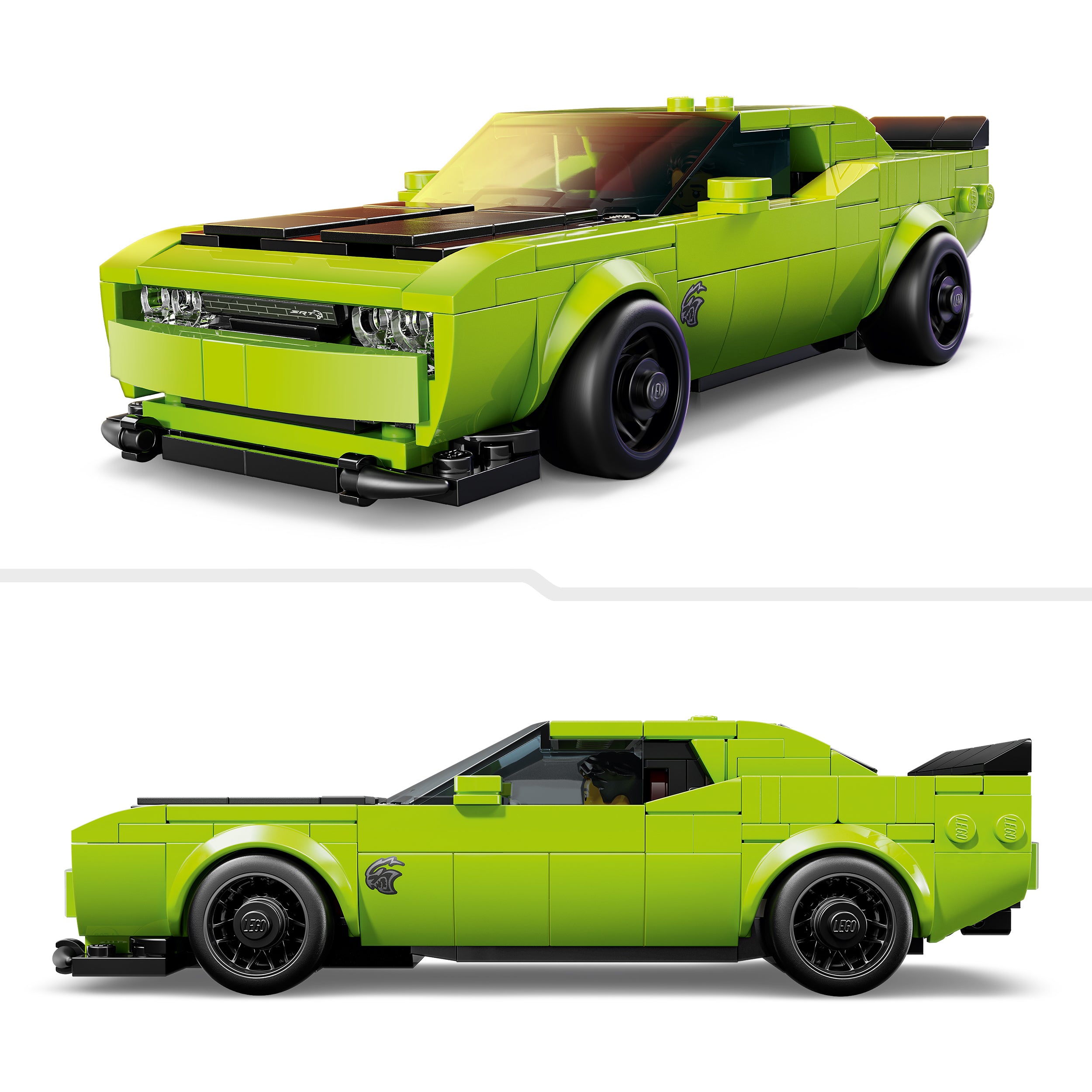 LEGO® 77237 Dodge Challenger SRT Hellcat Sports Car