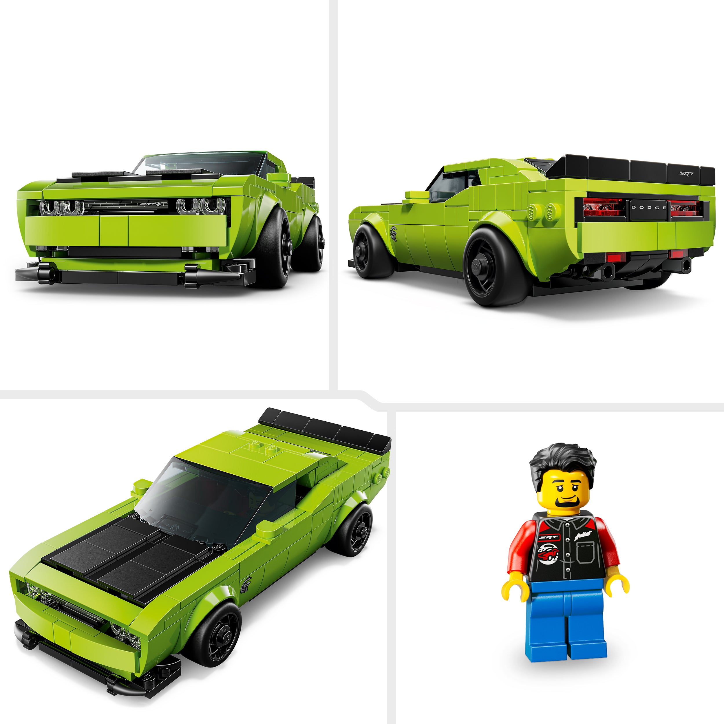 LEGO® 77237 Dodge Challenger SRT Hellcat Sports Car