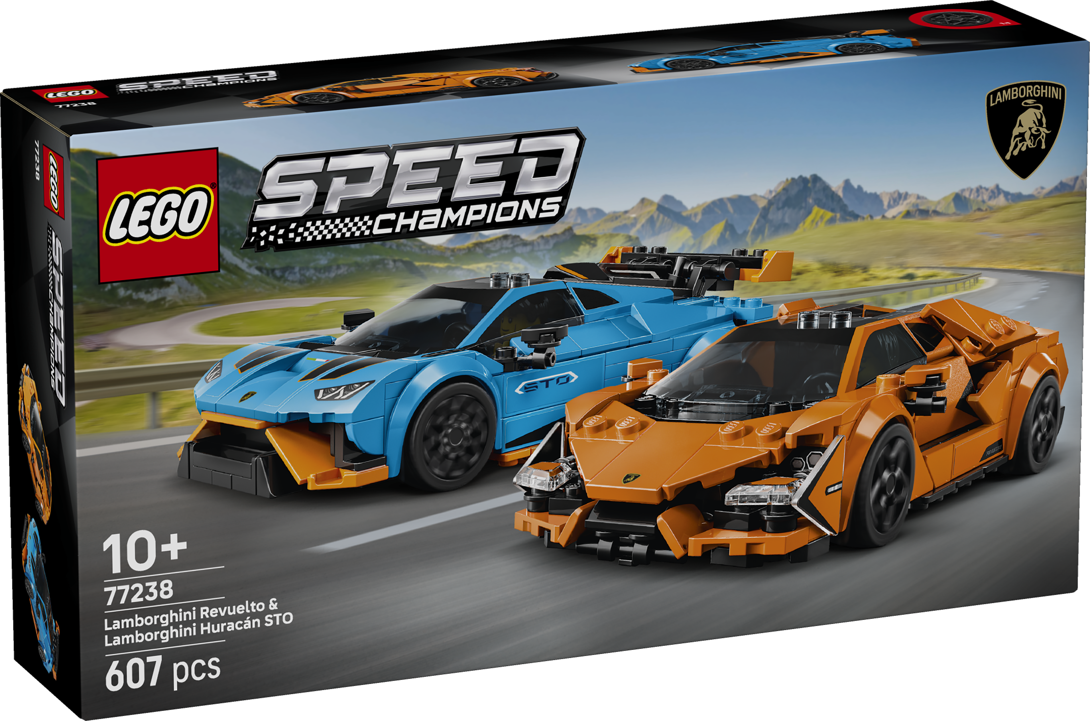 LEGO® 77238 Lamborghini Revuelto & Huracán STO