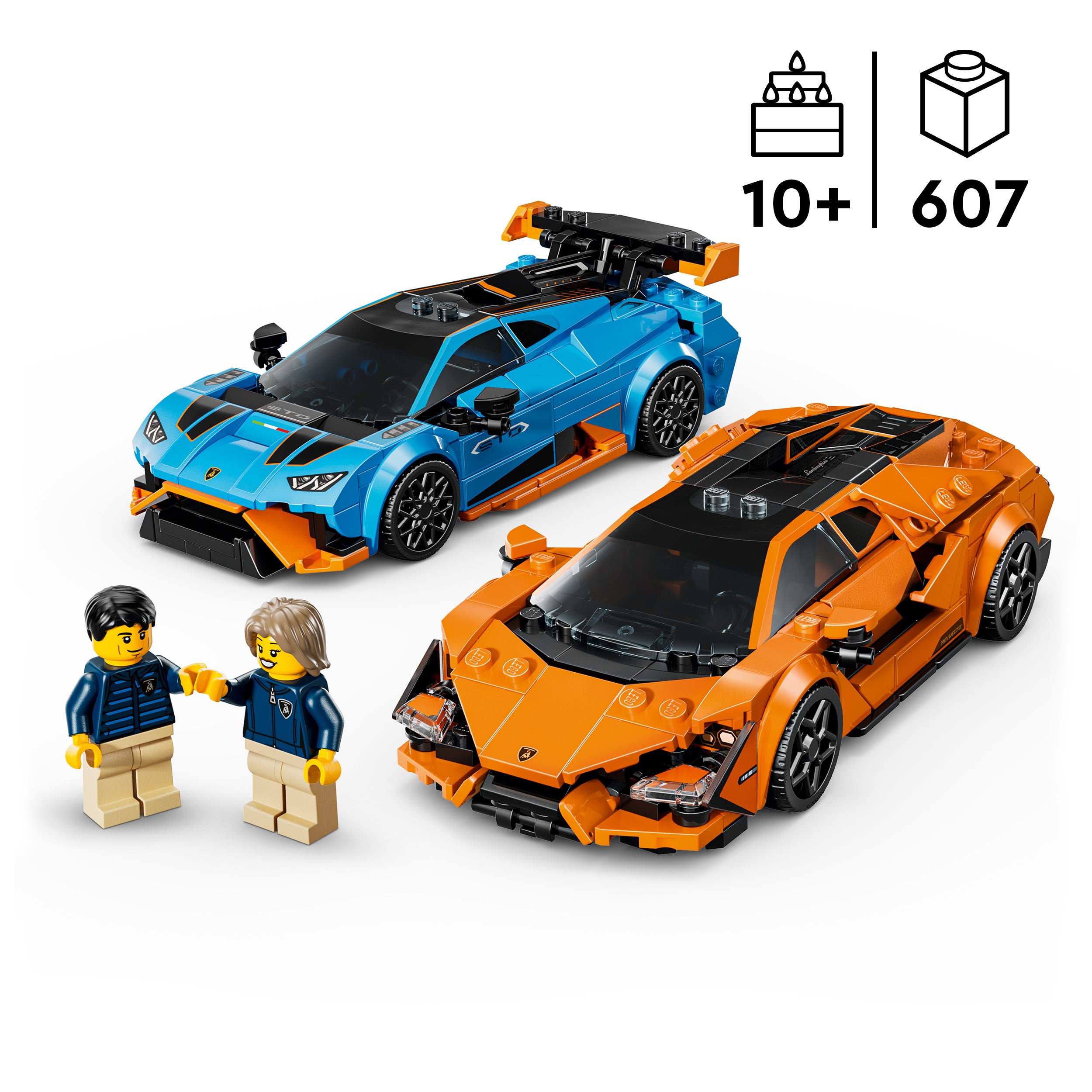 LEGO® 77238 Lamborghini Revuelto & Huracán STO