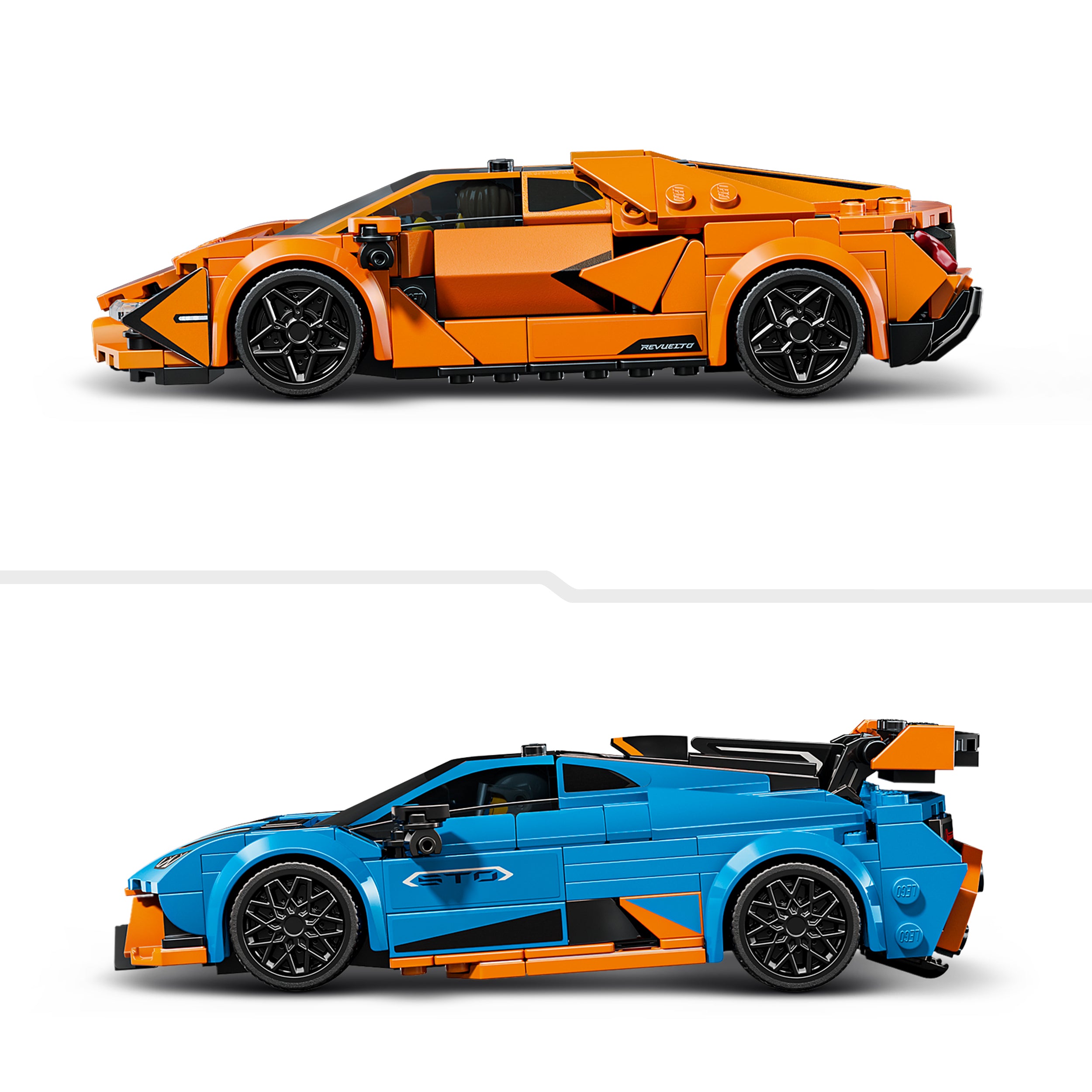 LEGO® 77238 Lamborghini Revuelto & Huracán STO