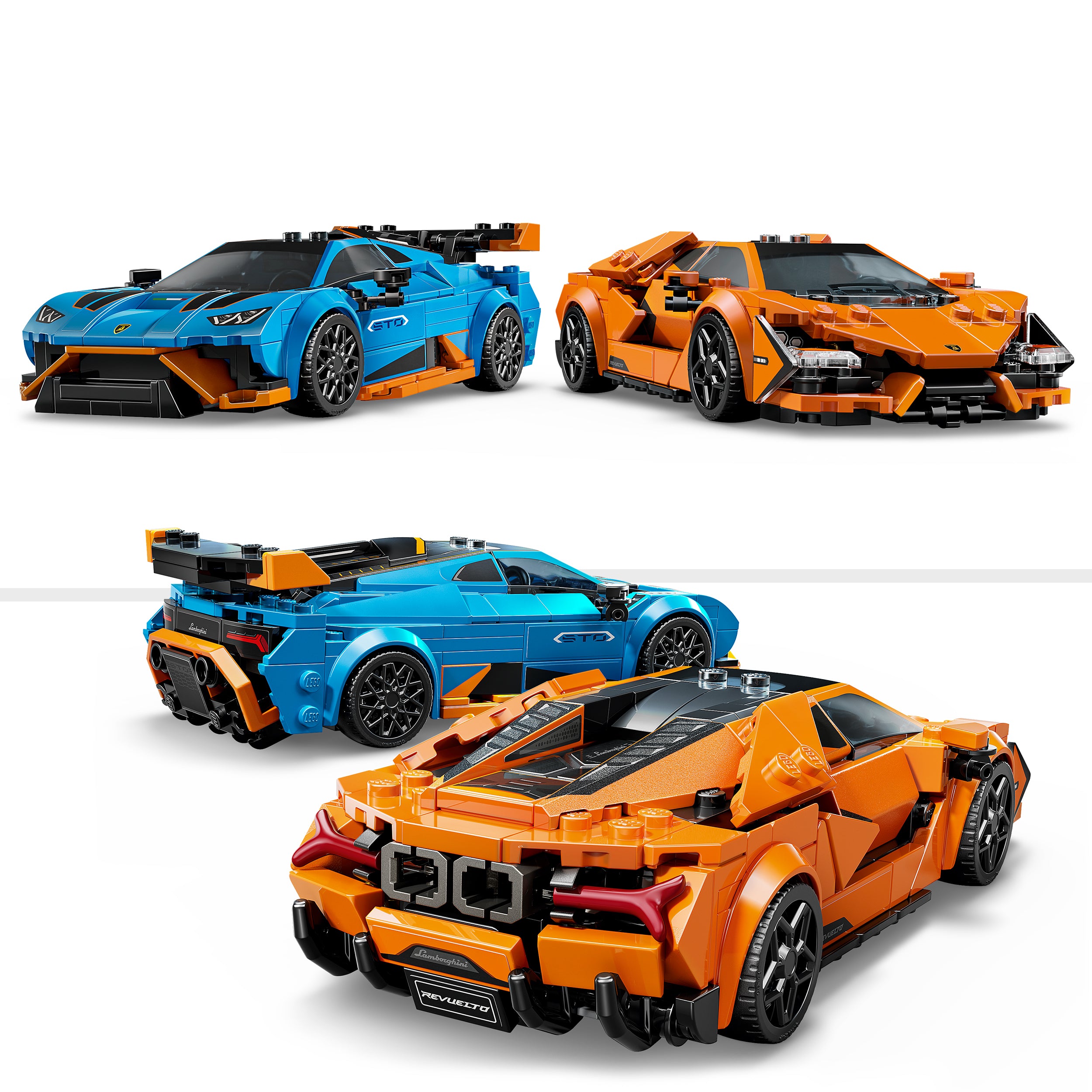 LEGO® 77238 Lamborghini Revuelto & Huracán STO
