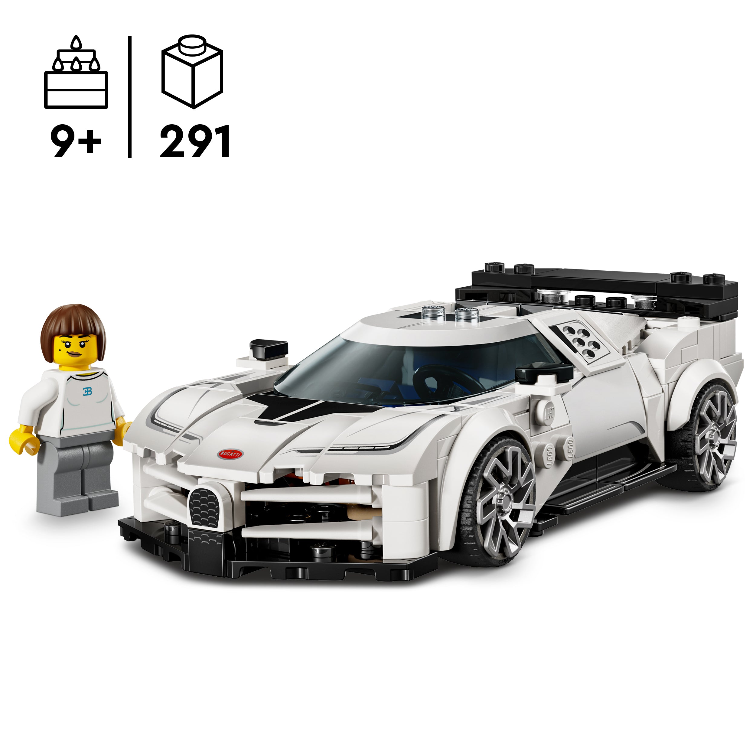 LEGO® 77240 Bugatti Centodieci Hyper Sports Car