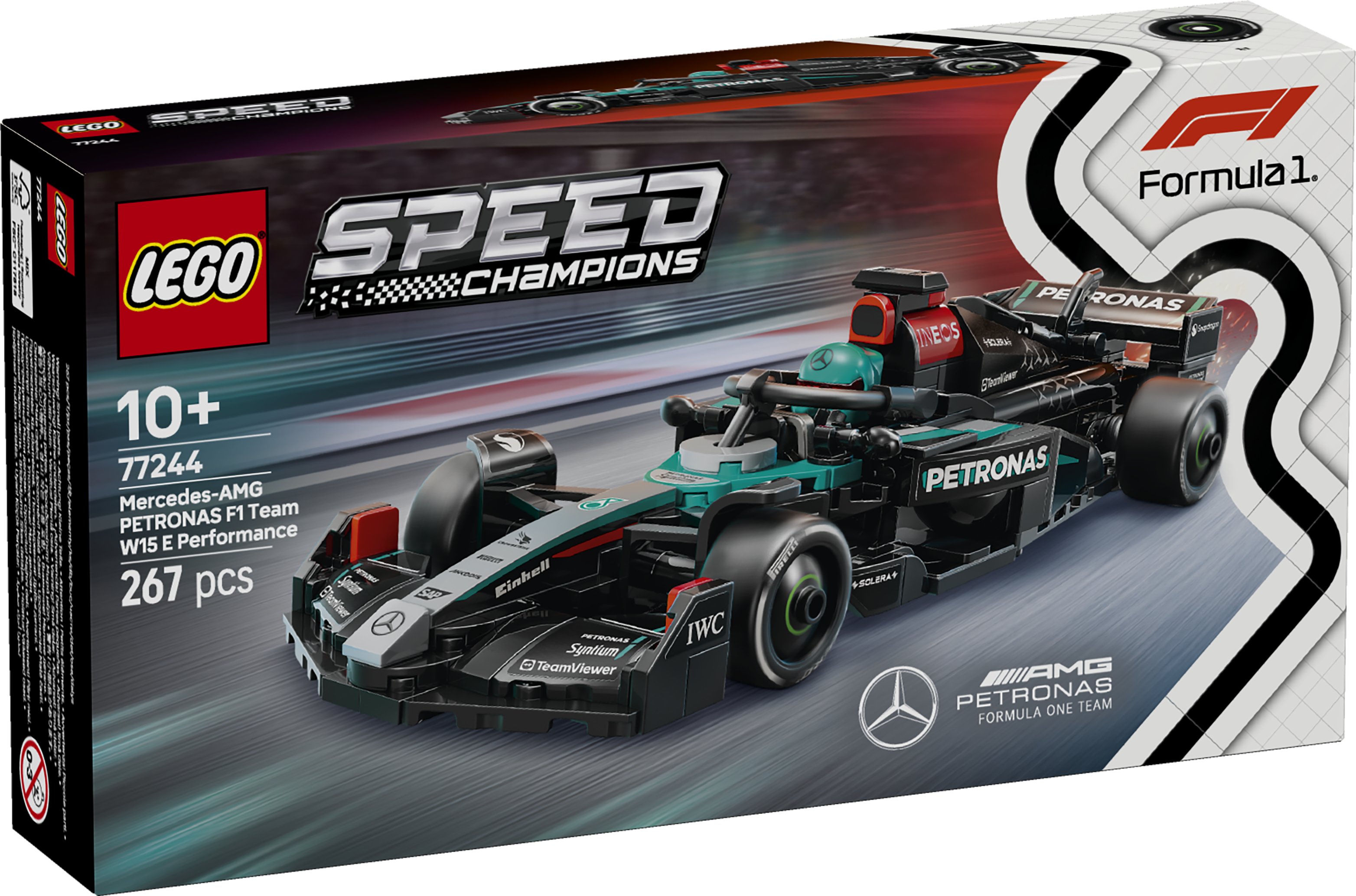 LEGO® 77244 Mercedes-AMG F1® W15 Race Car