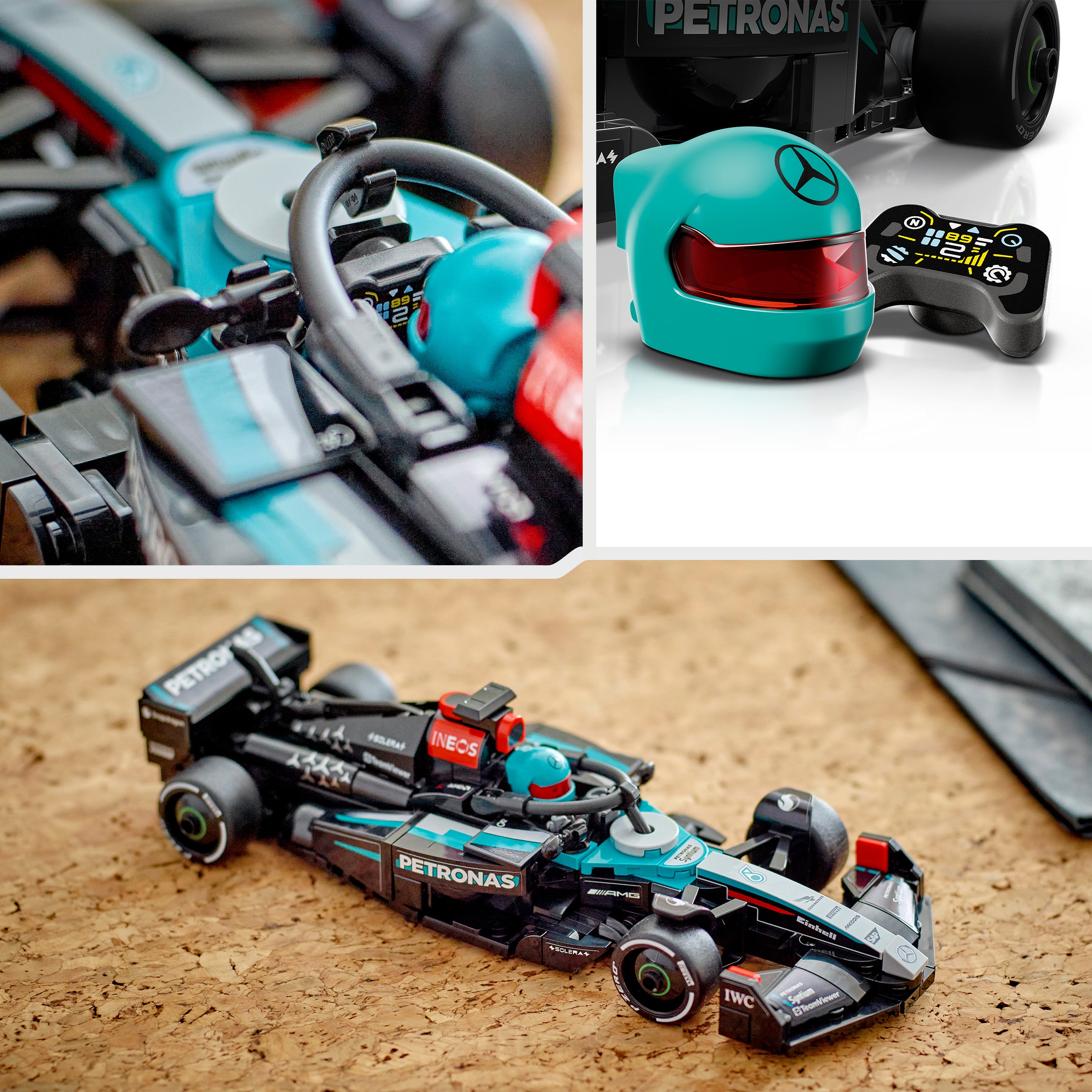 LEGO® 77244 Mercedes-AMG F1® W15 Race Car