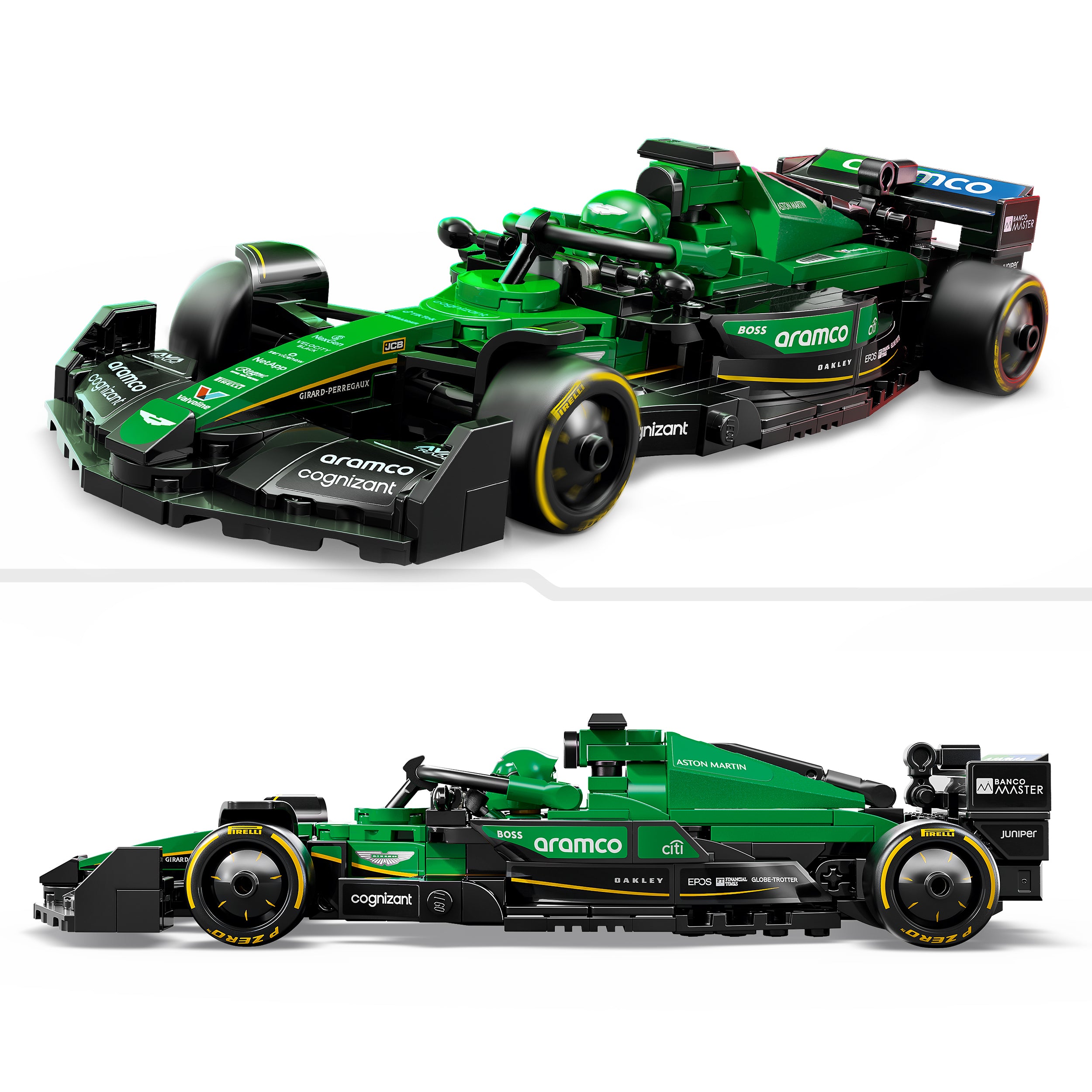 LEGO® 77245 Aston Martin Aramco F1® AMR24 Race Car