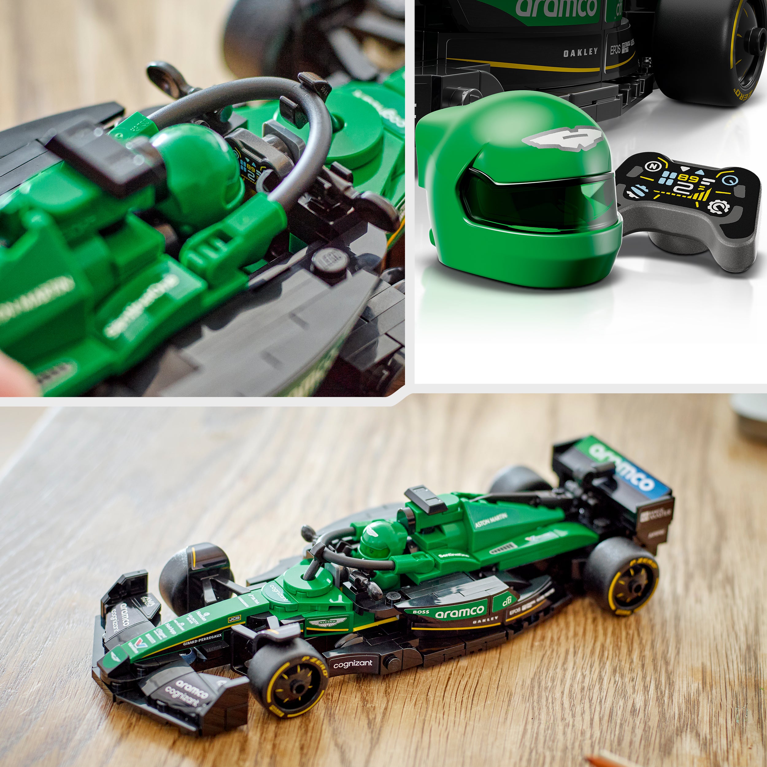 LEGO® 77245 Aston Martin Aramco F1® AMR24 Race Car
