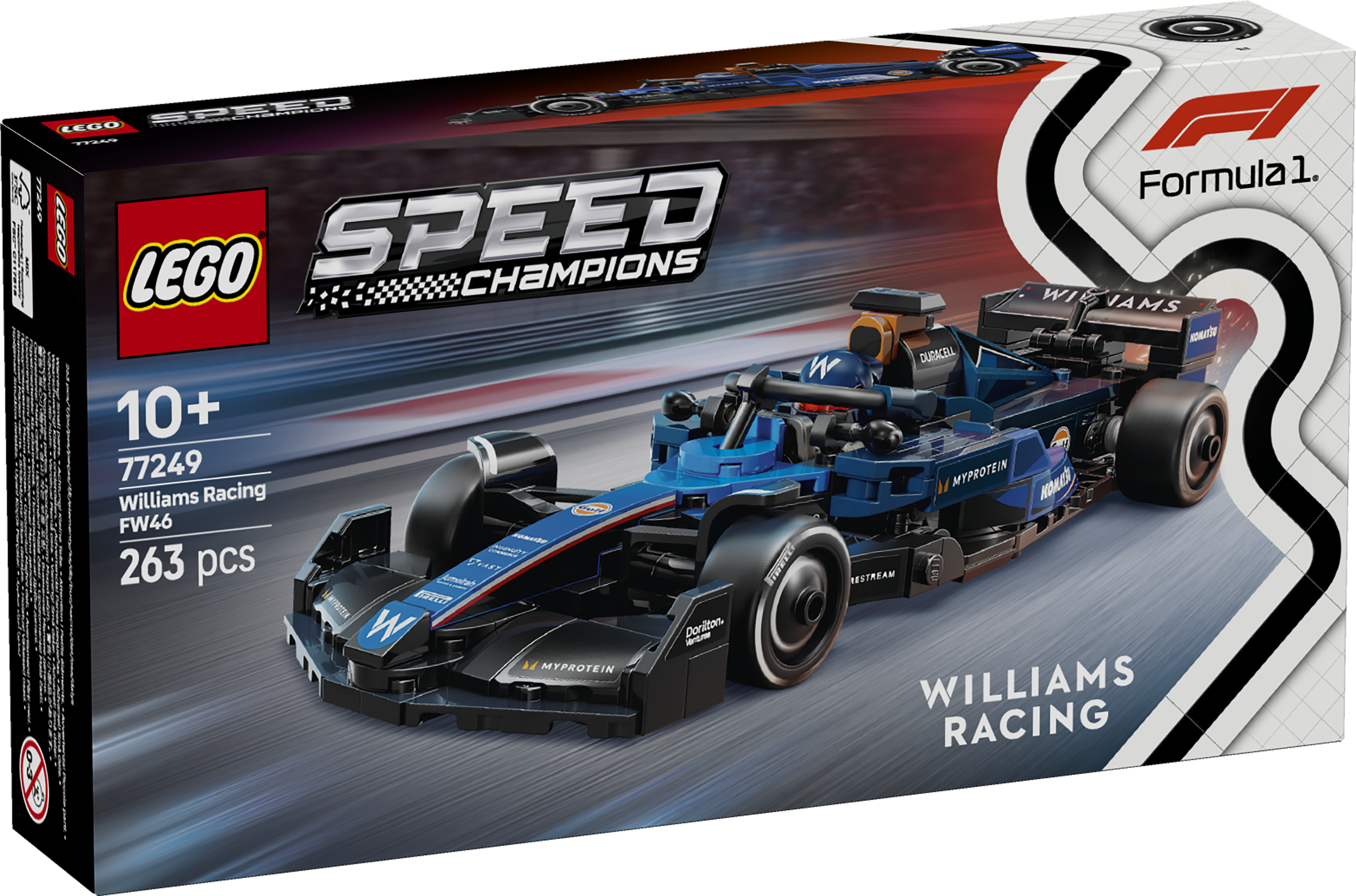 LEGO® 77249 Williams Racing FW46 F1® Race Car